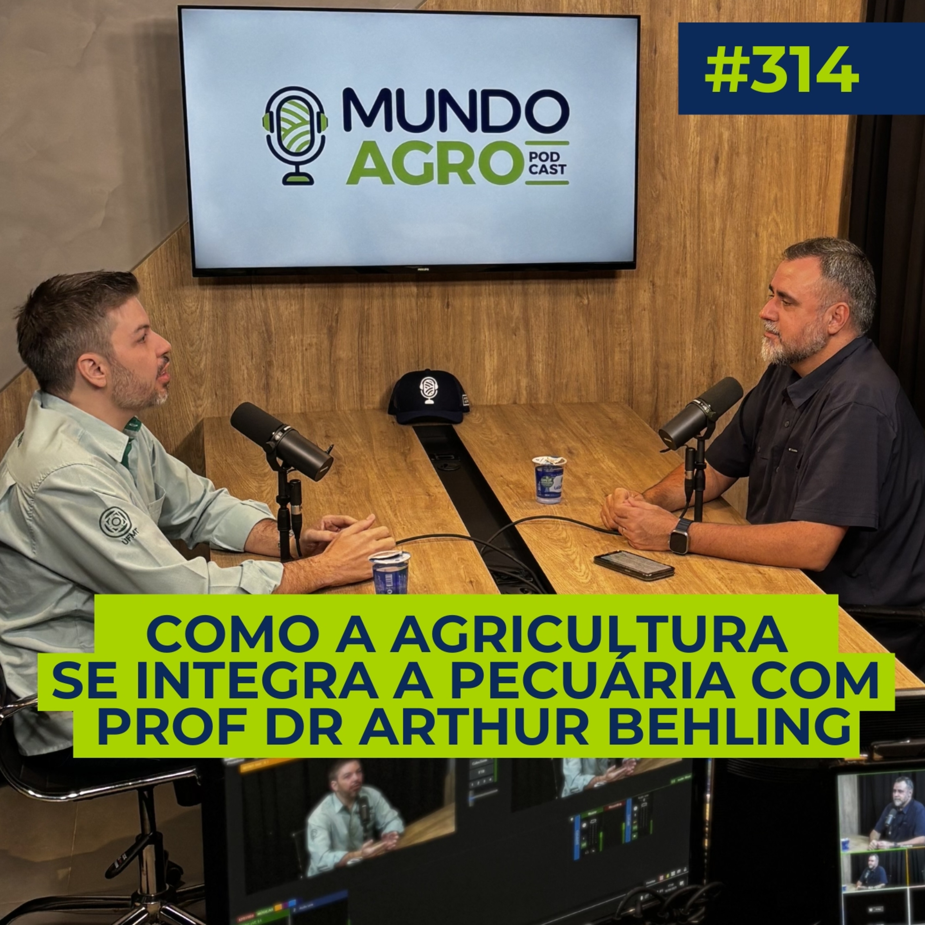 #EP314 MAP Como a Agricultura se integra à Pecuária com Prof Dr Arthur Behling Neto. episode artwork