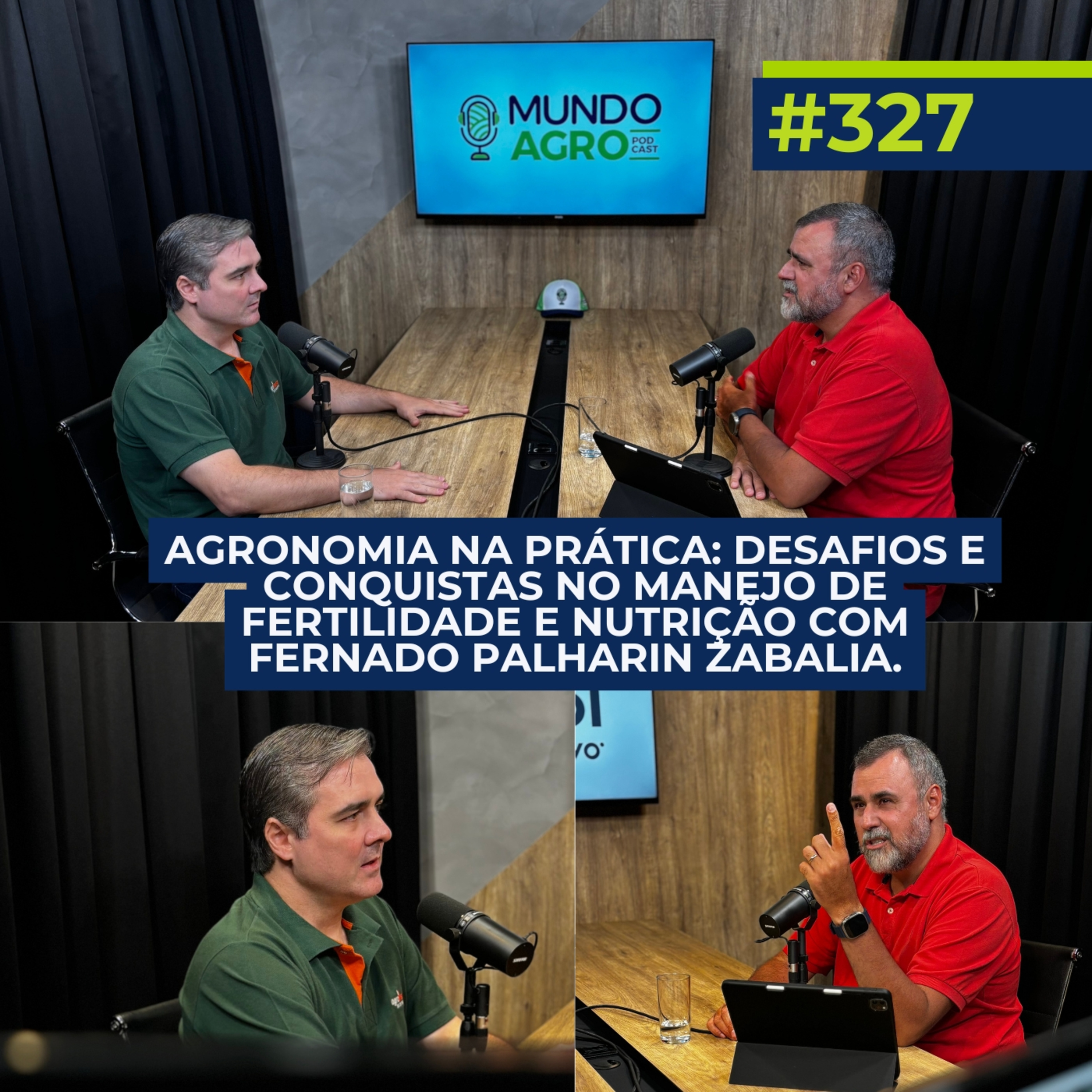 #EP327 MAP Agronomia na prática: desafios e conquistas no manejo de fertilidade e nutrição com Fernado Palharin Zabalia. episode artwork