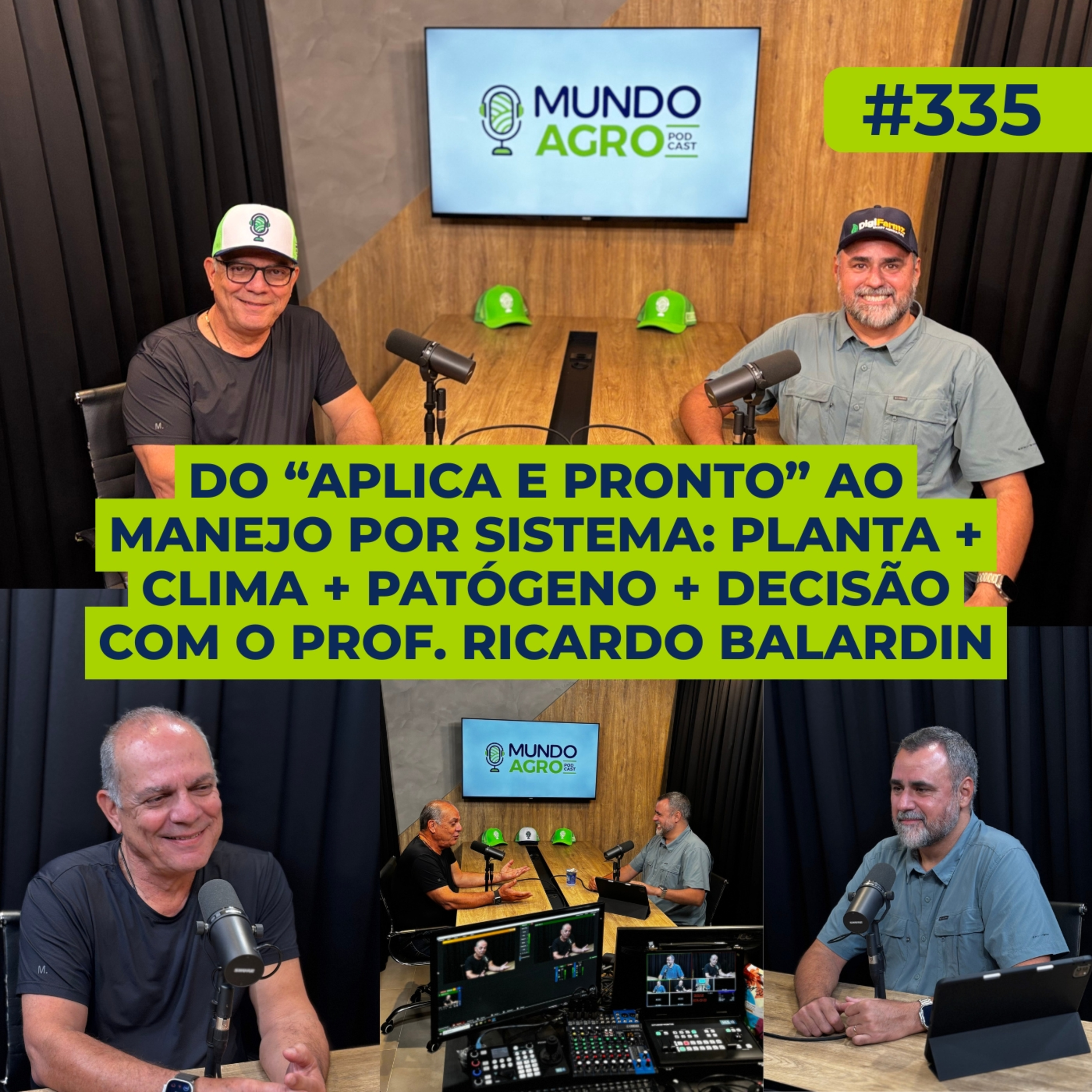 #EP335 MAP Inovações na fitopatologia para grandes culturas com o Prof. Ricardo Balardin episode artwork