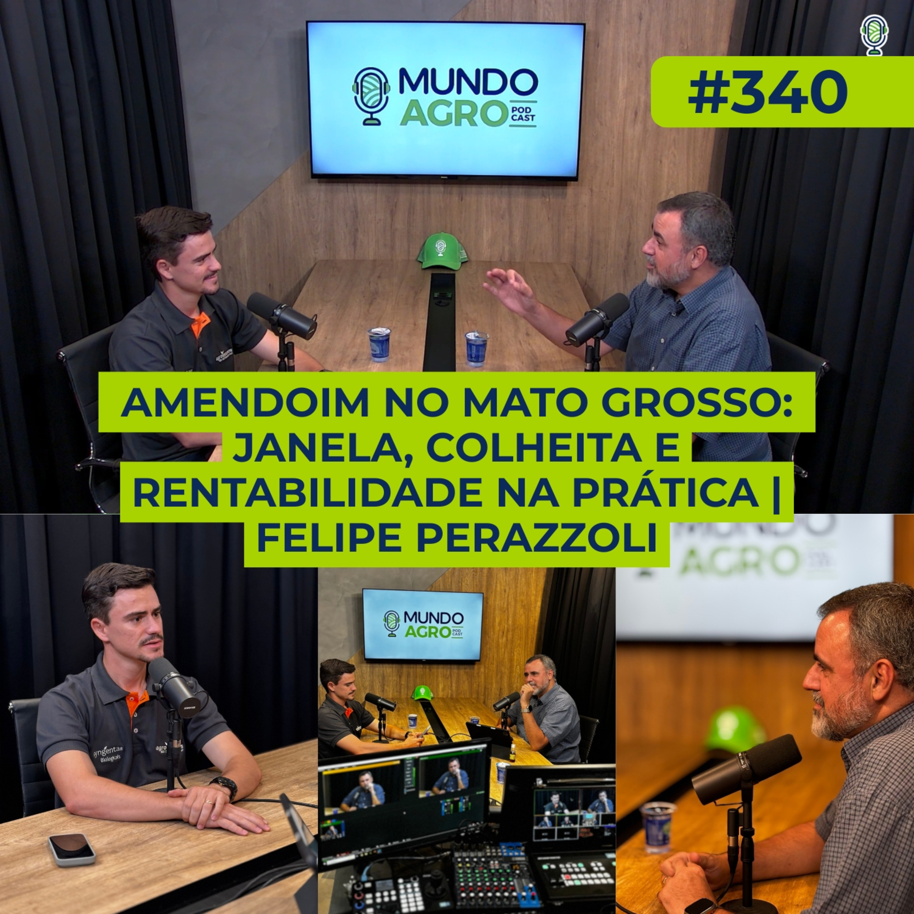 #EP340 MAP: Amendoim no Mato Grosso: janela, colheita e rentabilidade na prática | Felipe Perazoli  episode artwork