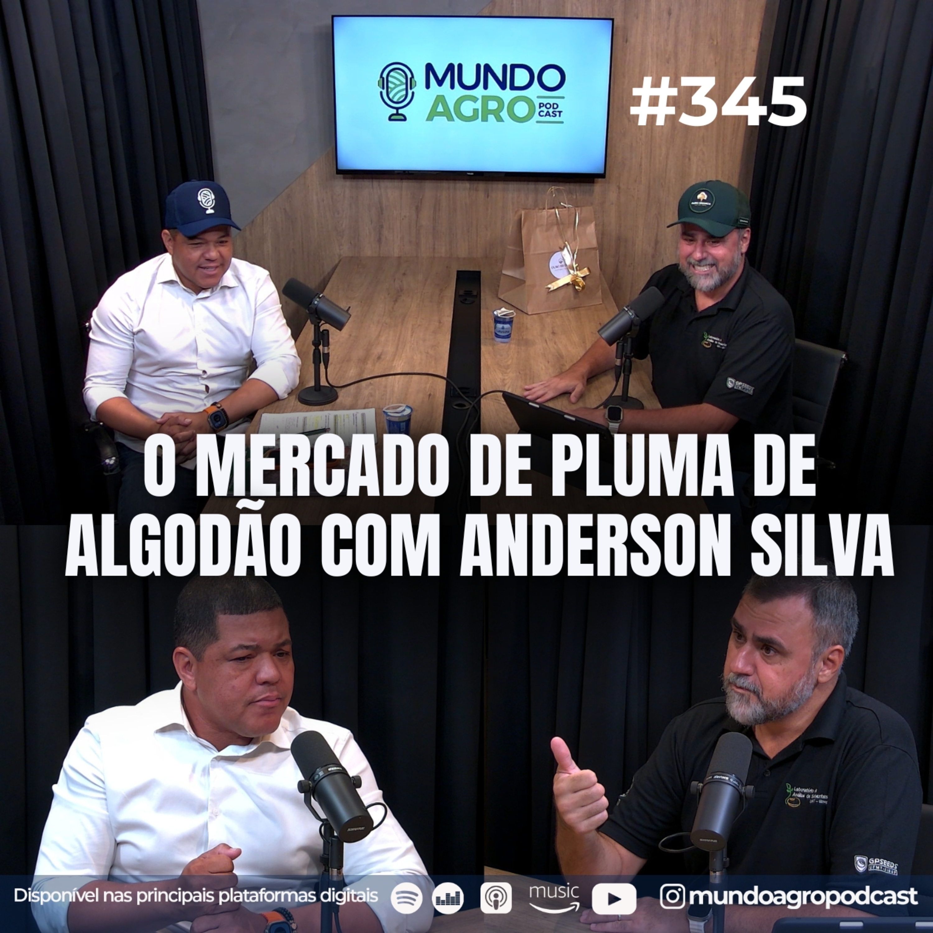 #EP345 MAP: O mercado de pluma de algodão com Anderson Silva episode artwork