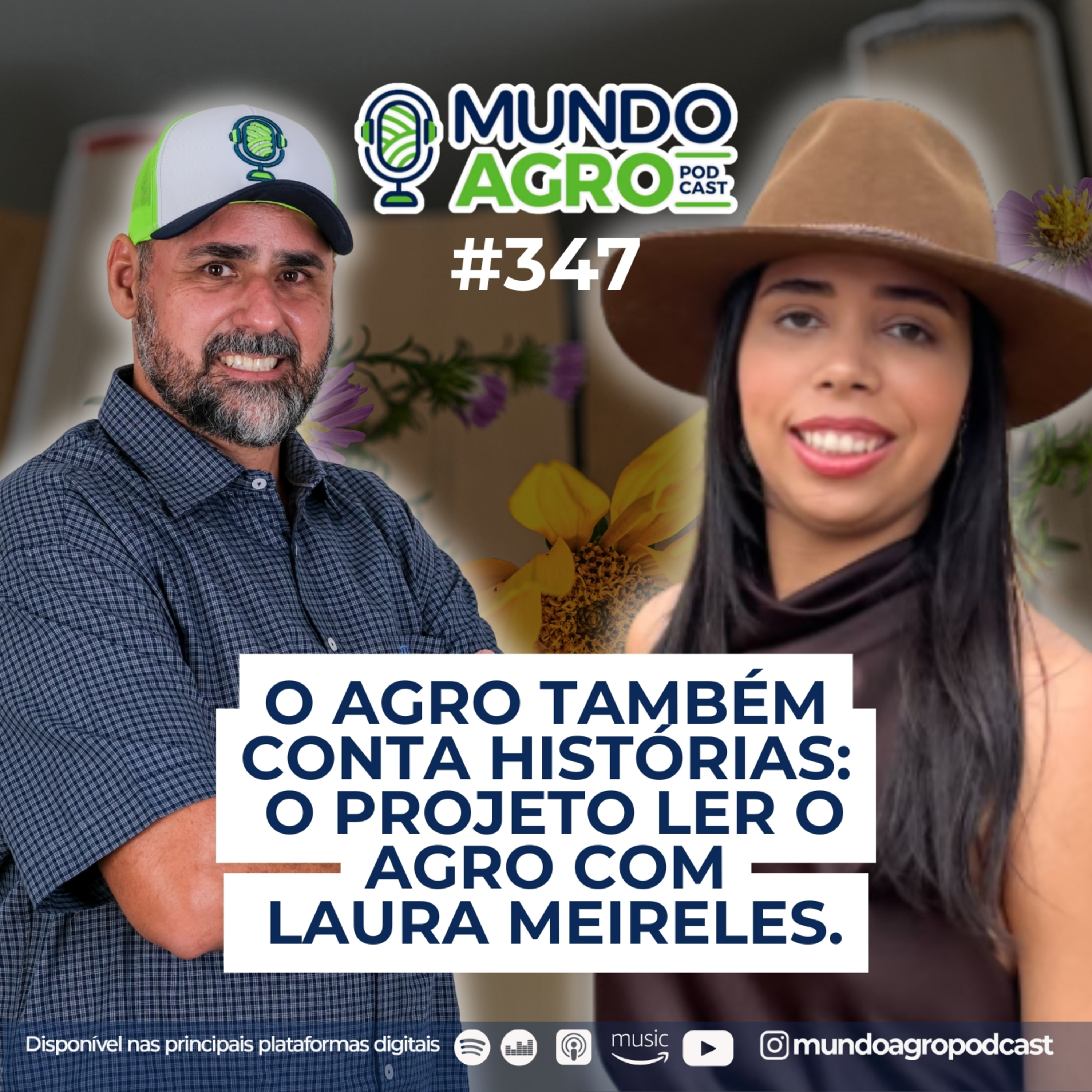 #EP347 MAP O Agro Também Conta Histórias: O Projeto Ler o Agro com Laura Meireles. episode artwork