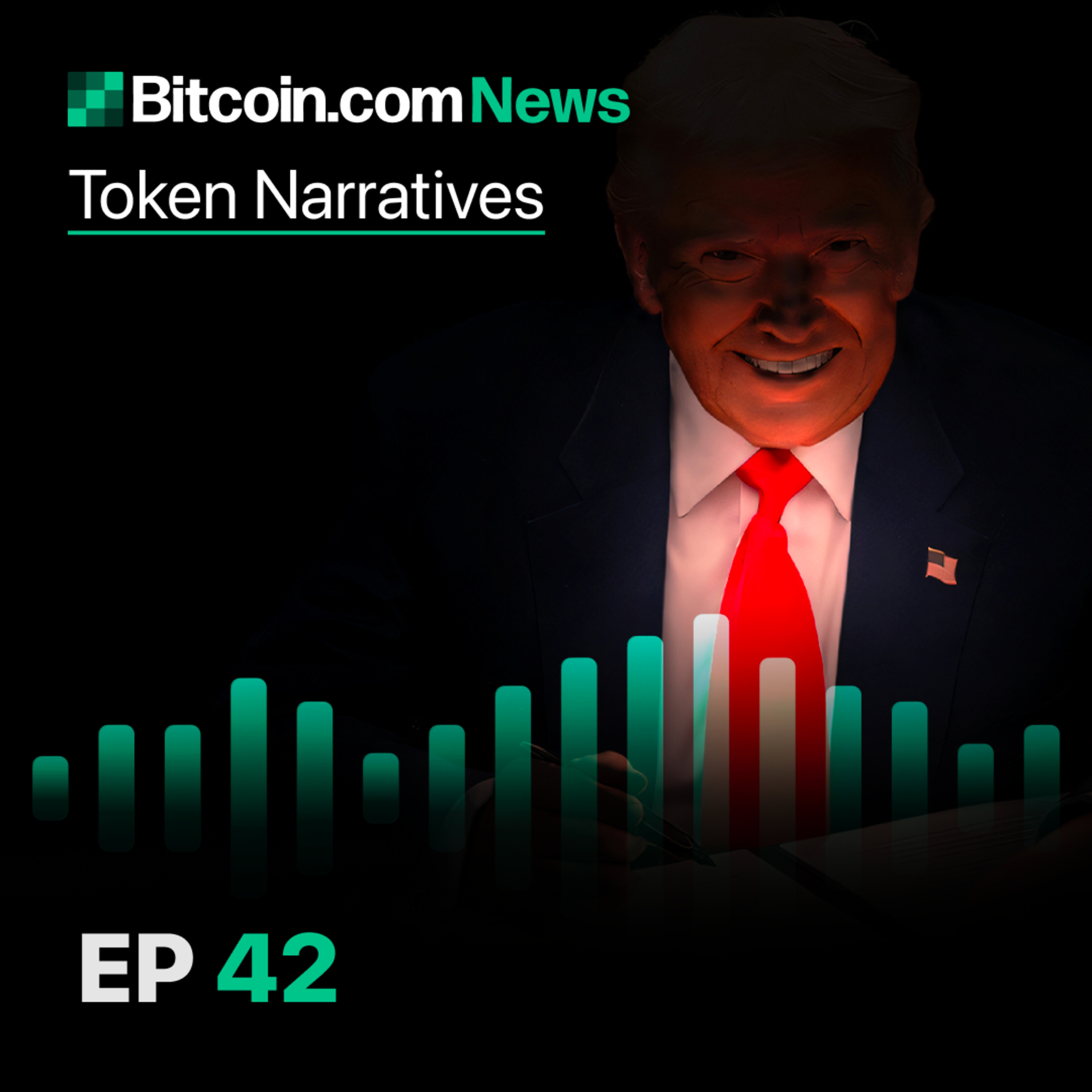 Trump Signs Bitcoin Strategic Reserve EO & Texas To Become First State With BSR | Token Narratives Ep. 42 episode artwork