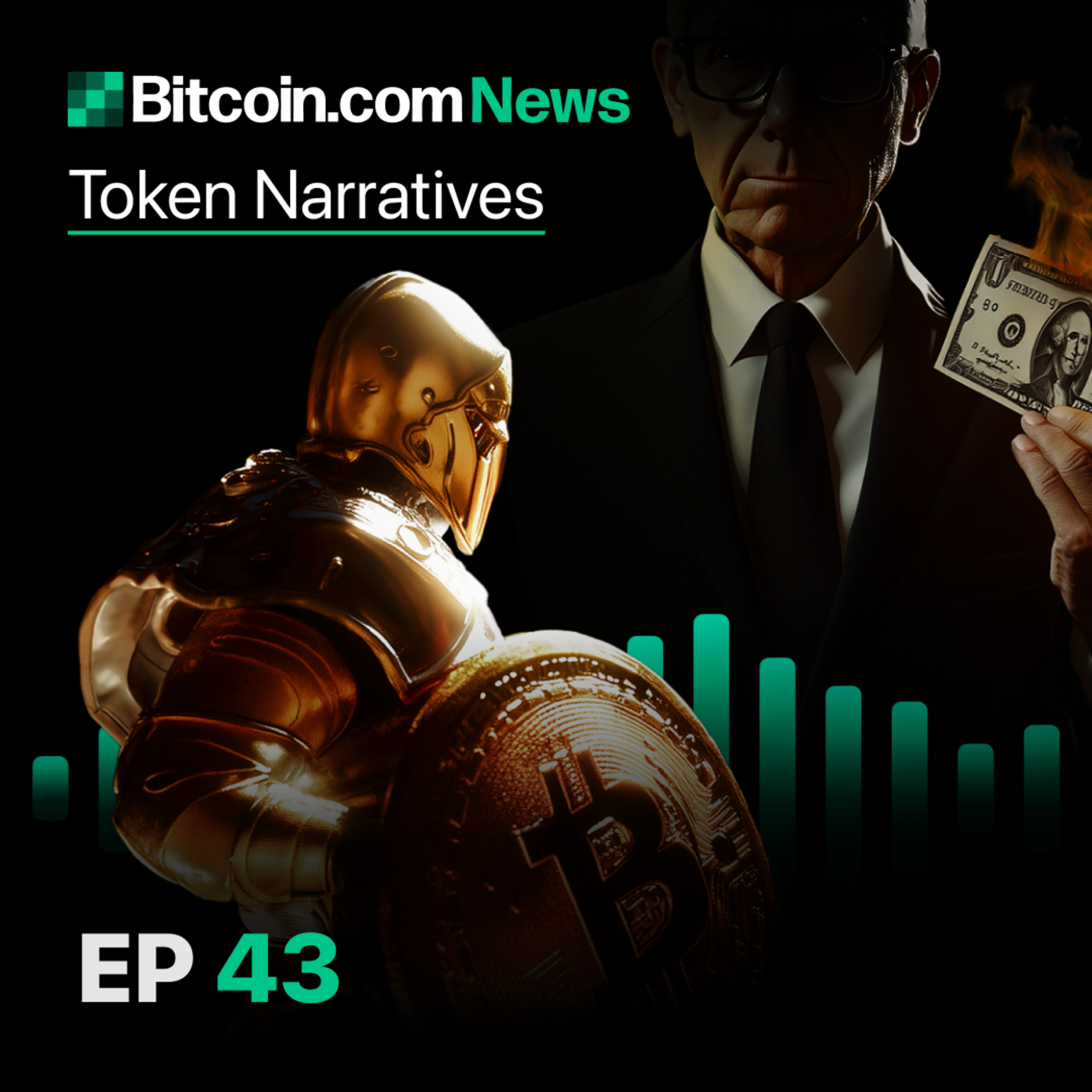 Bitcoin, Tariffs, and the $5.5 Trillion Crash – What Comes Next? | Token Narratives Ep. 43 episode artwork