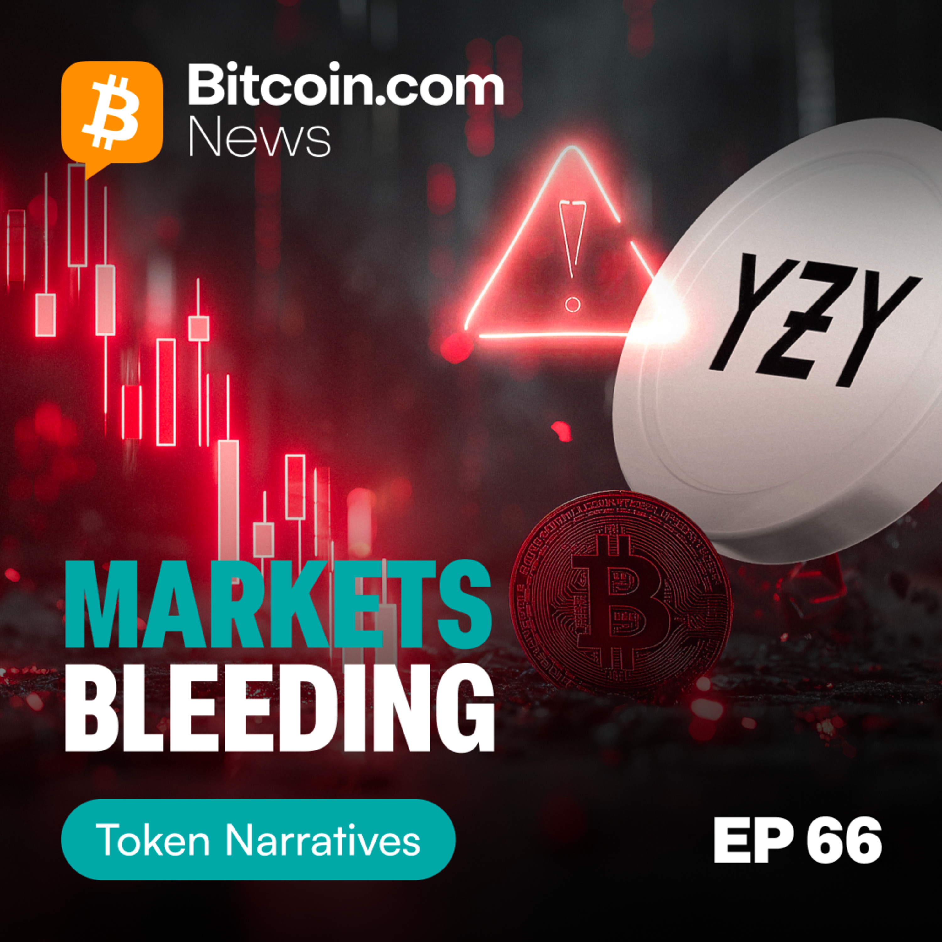Markets Bleeding, DATs Compressing & the $YZY Scam | Token Narratives Ep. 66 episode artwork