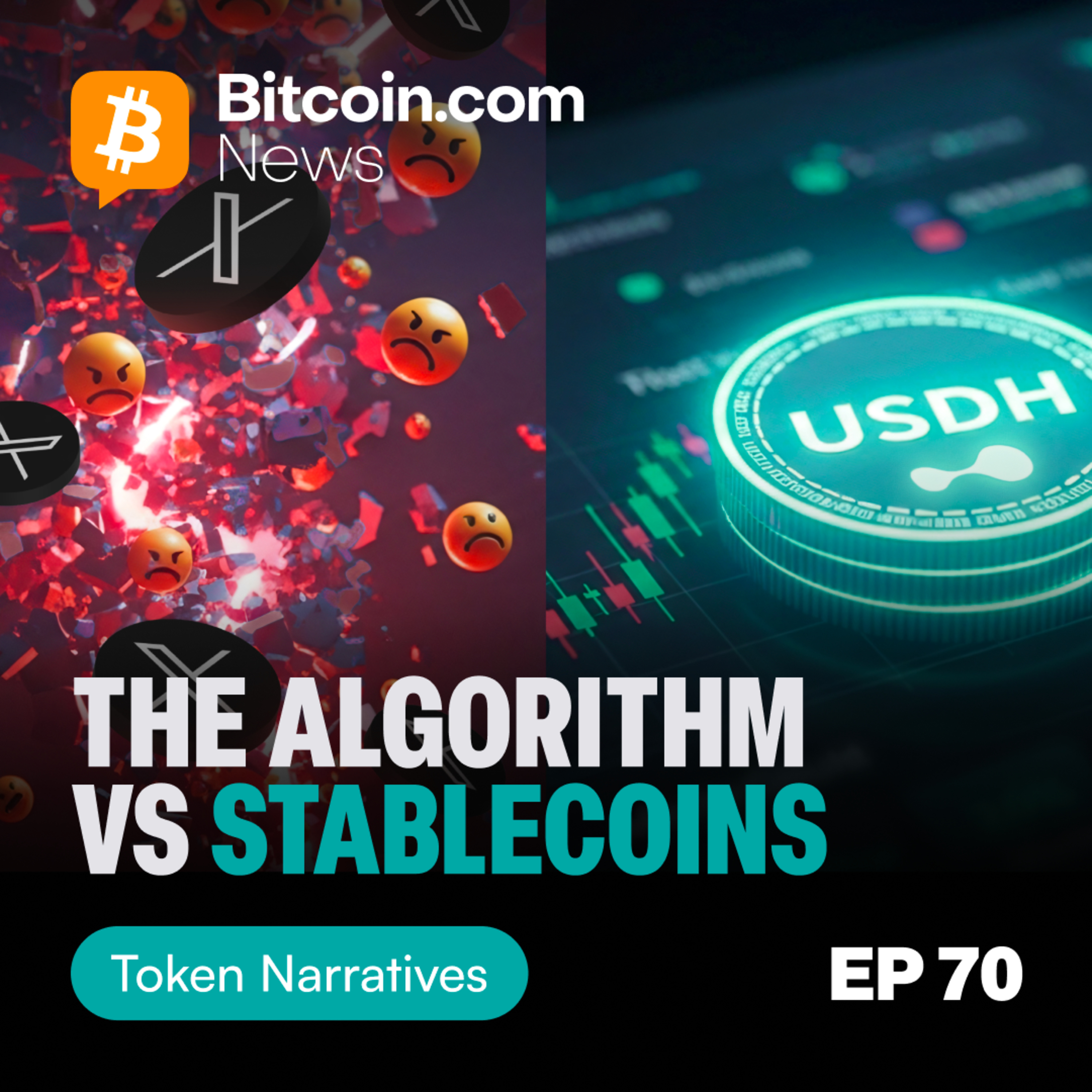 Crypto’s Forked Future: Outrage Algorithms, USDH Wars & ETH’s L2 Problem | Token Narratives 70  episode artwork