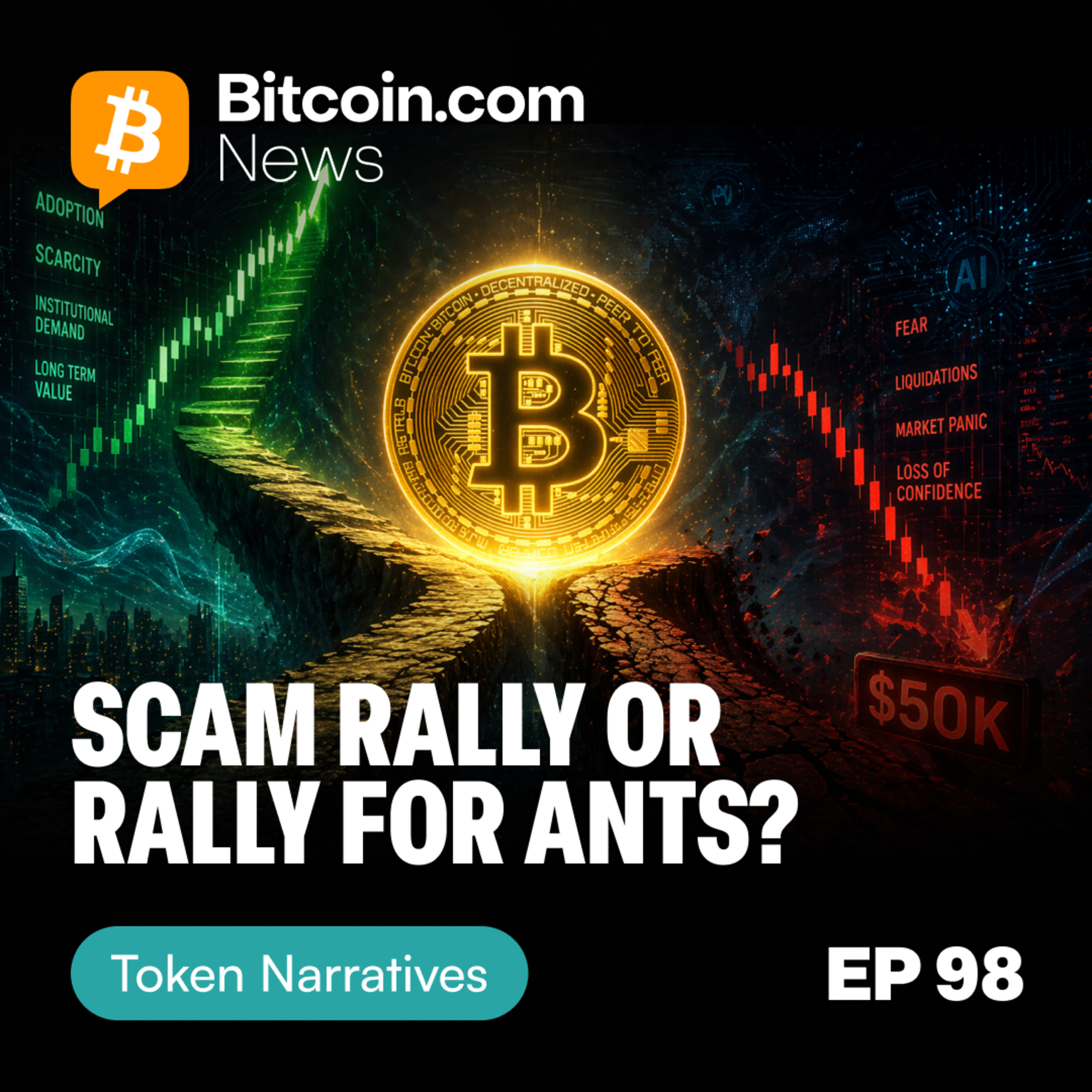A Rally for Ants? Bitcoin, AI, and the Return of Crypto Risk Appetite episode artwork