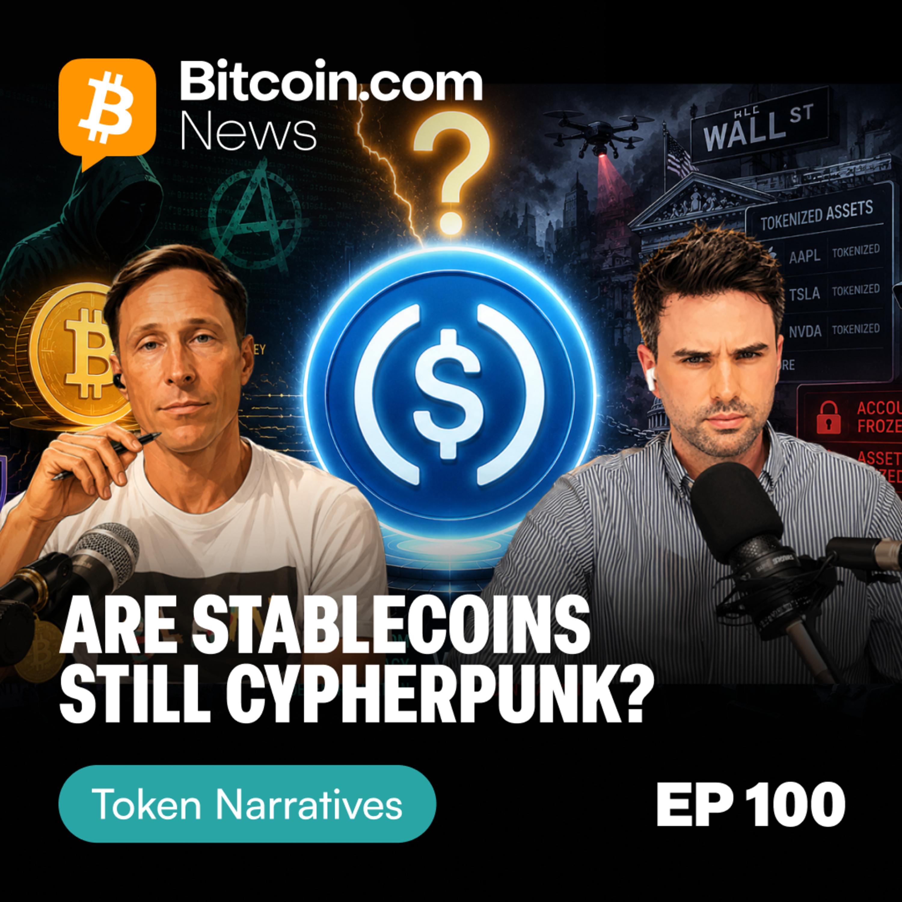 Are Stablecoins Cypherpunk? Zcash, Tokenized Stocks, and Bitcoin’s Next Move episode artwork