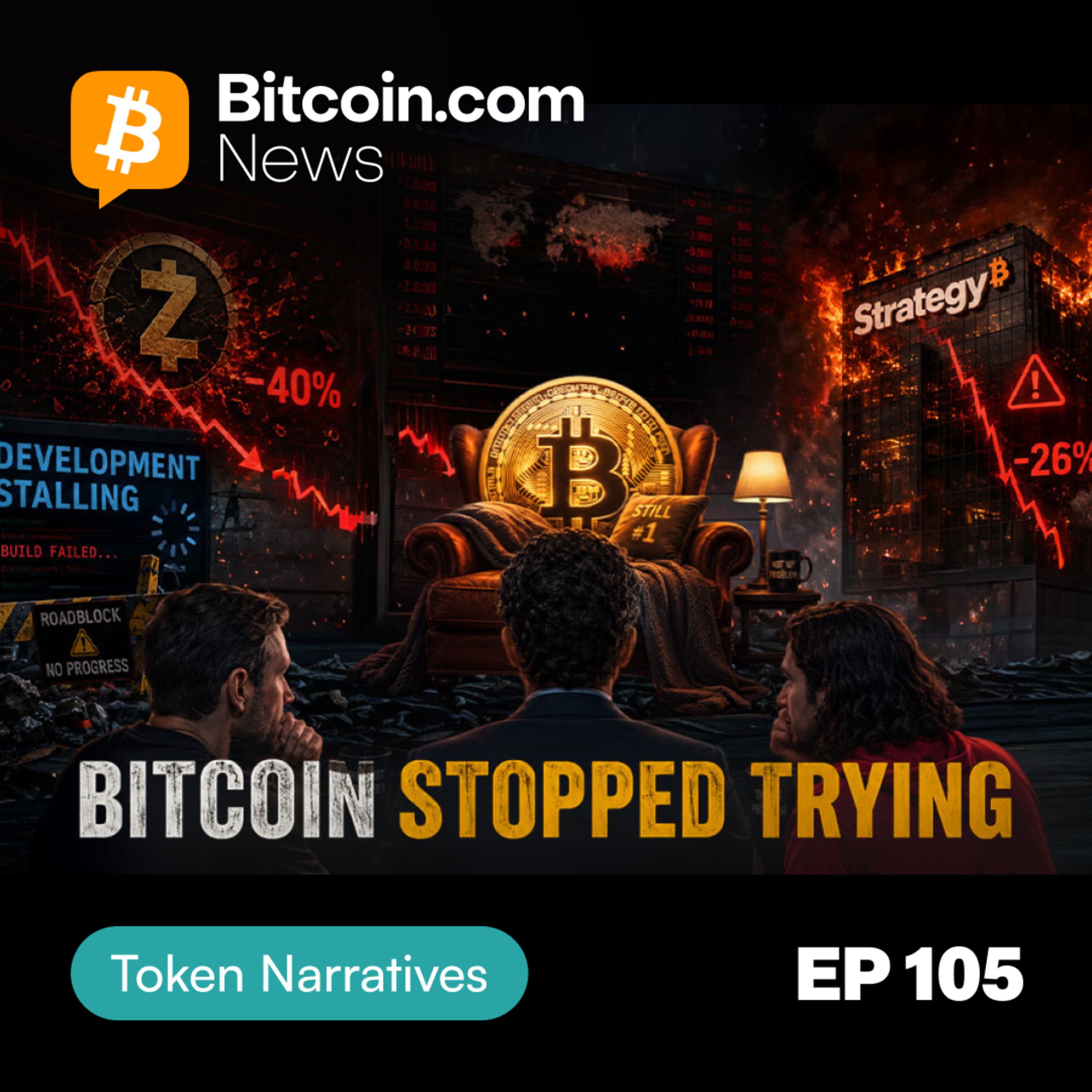 Bitcoin Is Getting Complacent | Zcash Meltdown, Strategy Shock, and the Future of BTC episode artwork