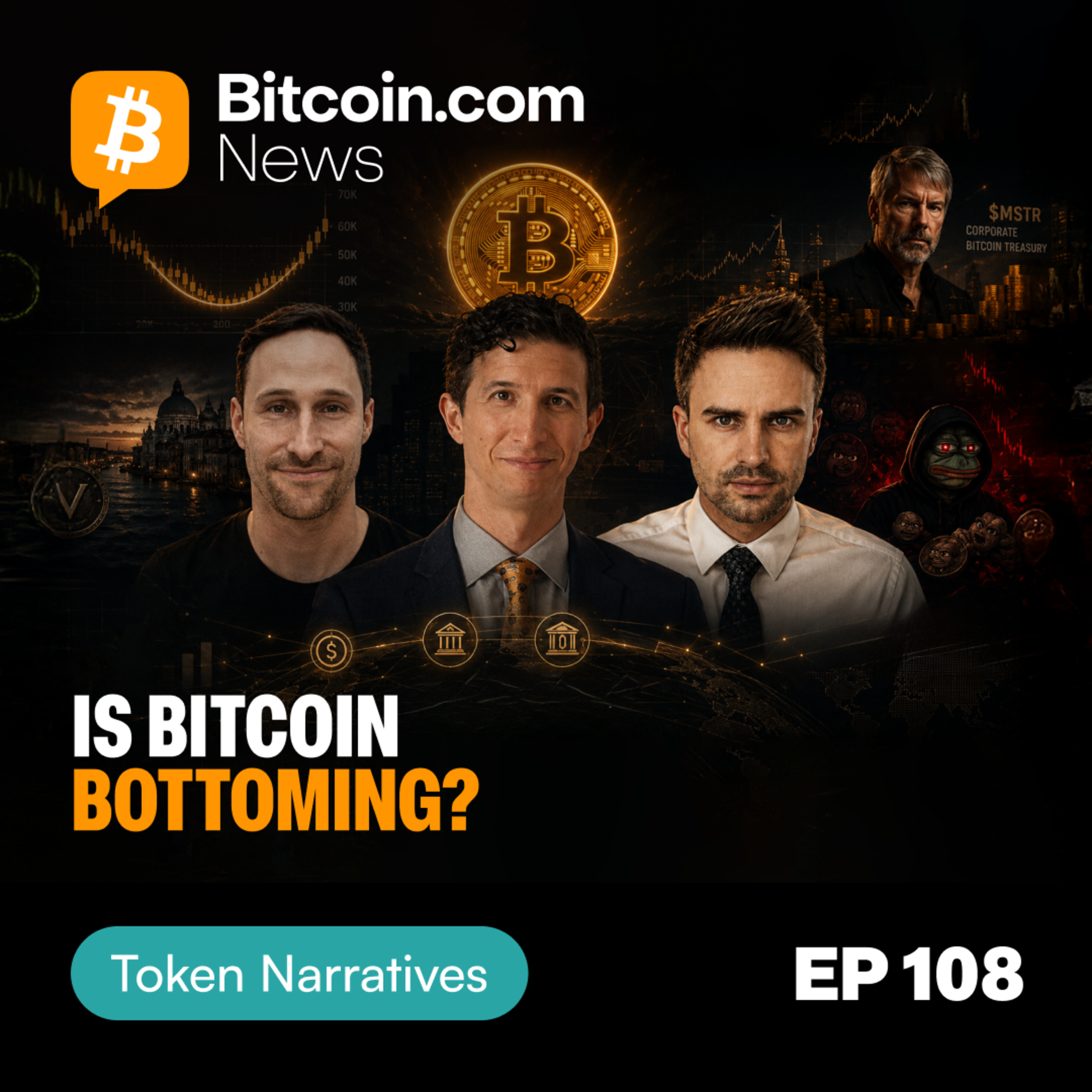 Bitcoin Bottom? Strategy, Venice, Ansem &amp; the Open Standard Stablecoin | Token Narratives