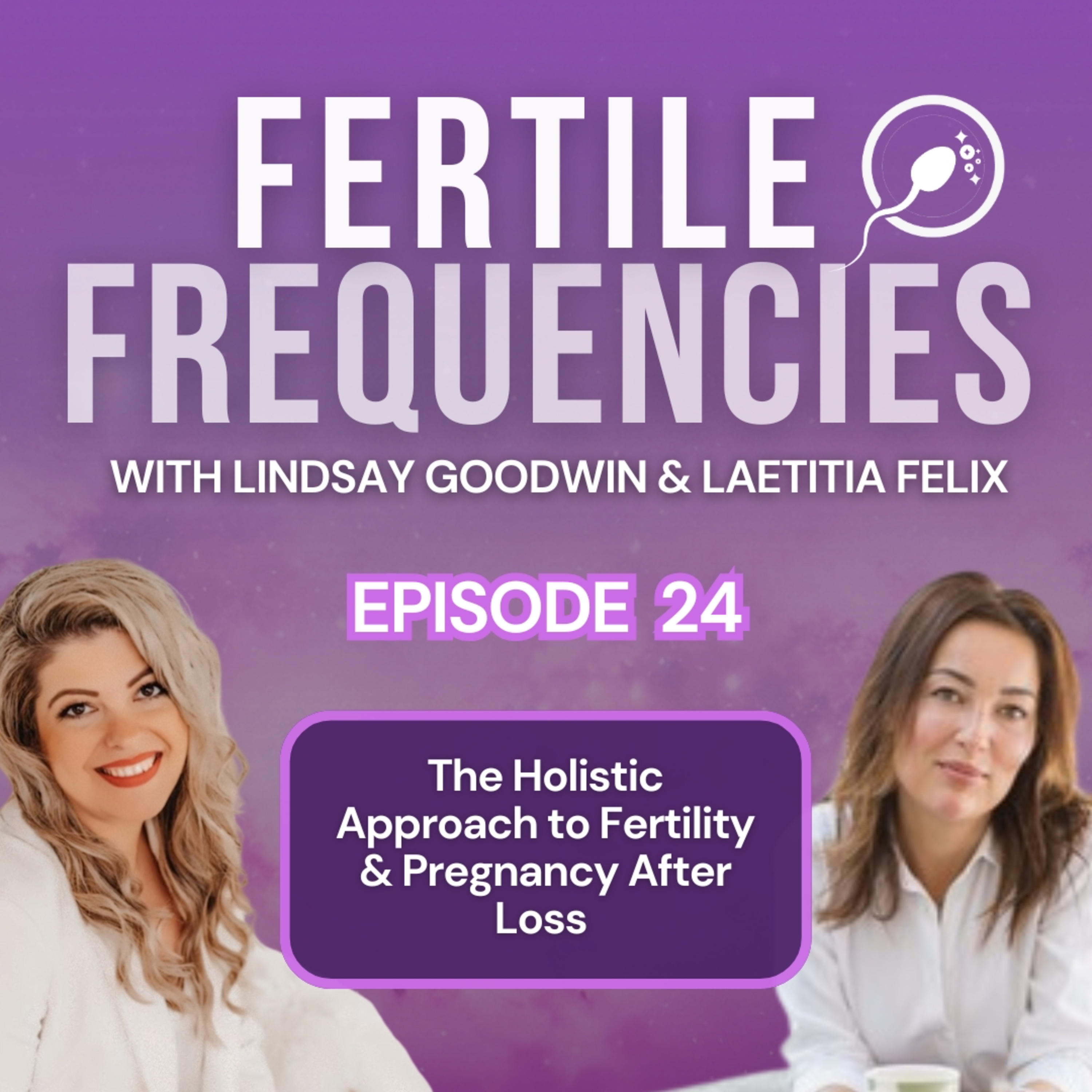 Episode 24: Healing After Loss: Mind-Body-Soul Fertility, Adenomyosis & Low AMH w/ Laetitia Felix episode artwork