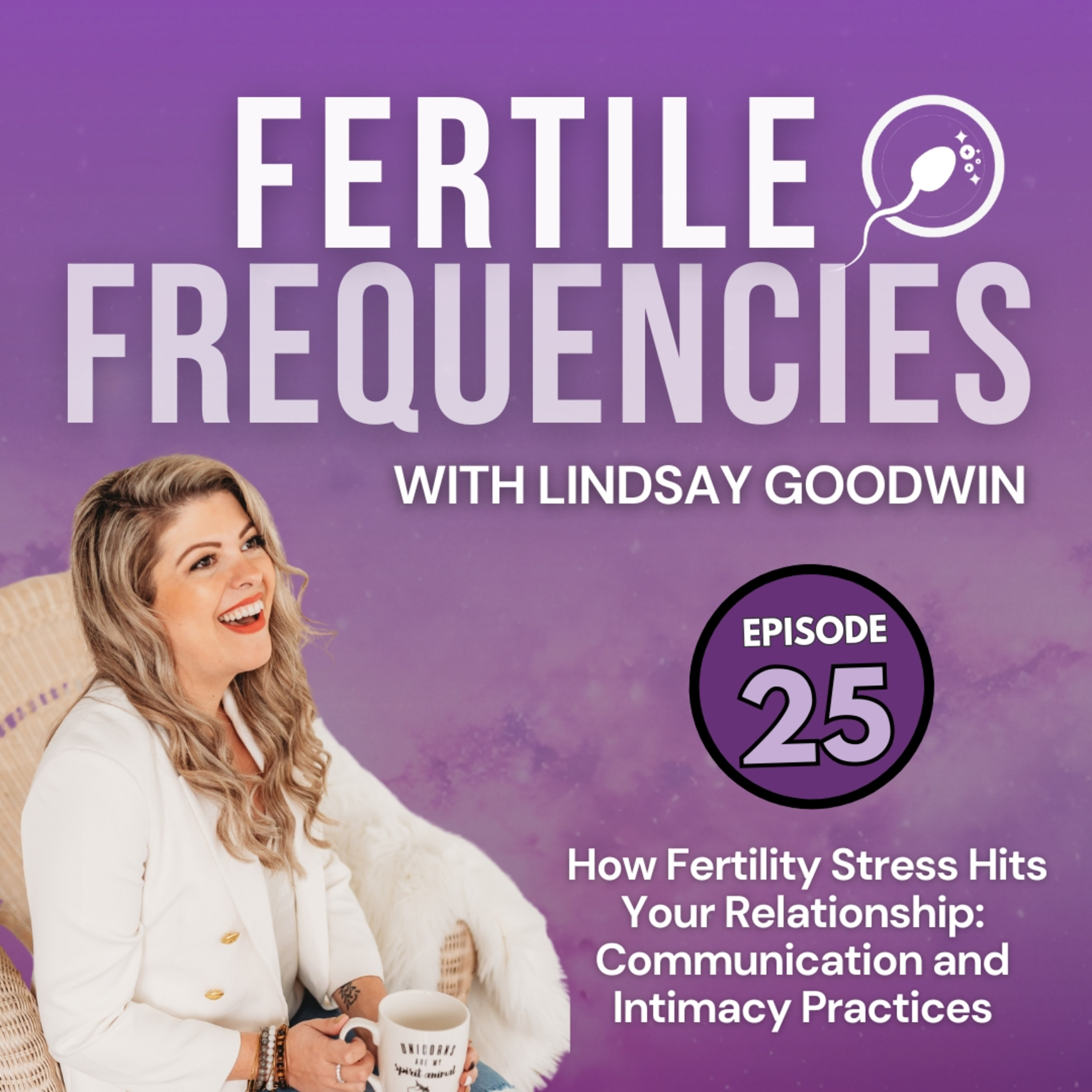 Episode 25: How Fertility Stress Hits Your Relationship: Communication and Intimacy episode artwork