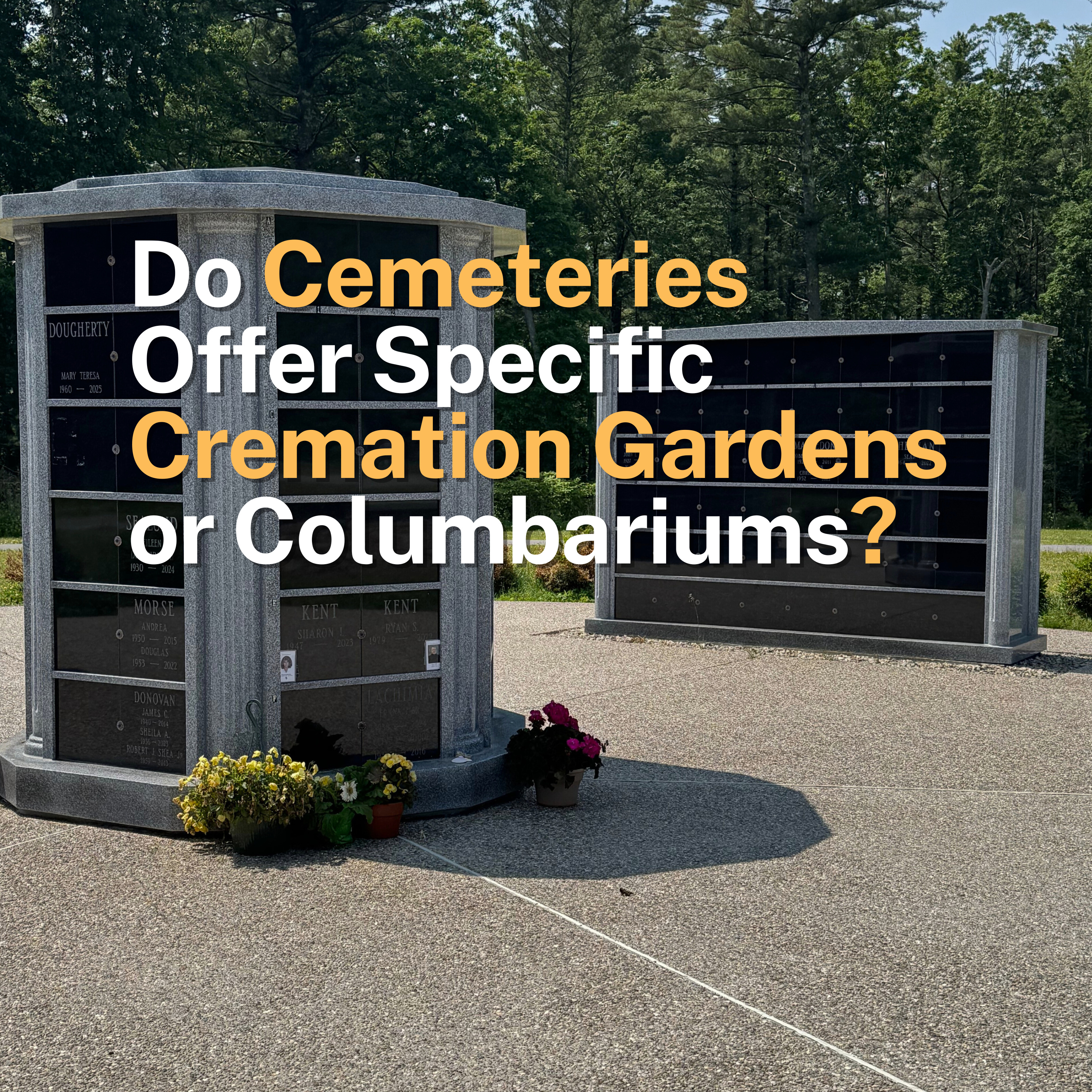 Do Cemeteries Offer Specific Cremation Gardens or Columbariums? episode artwork