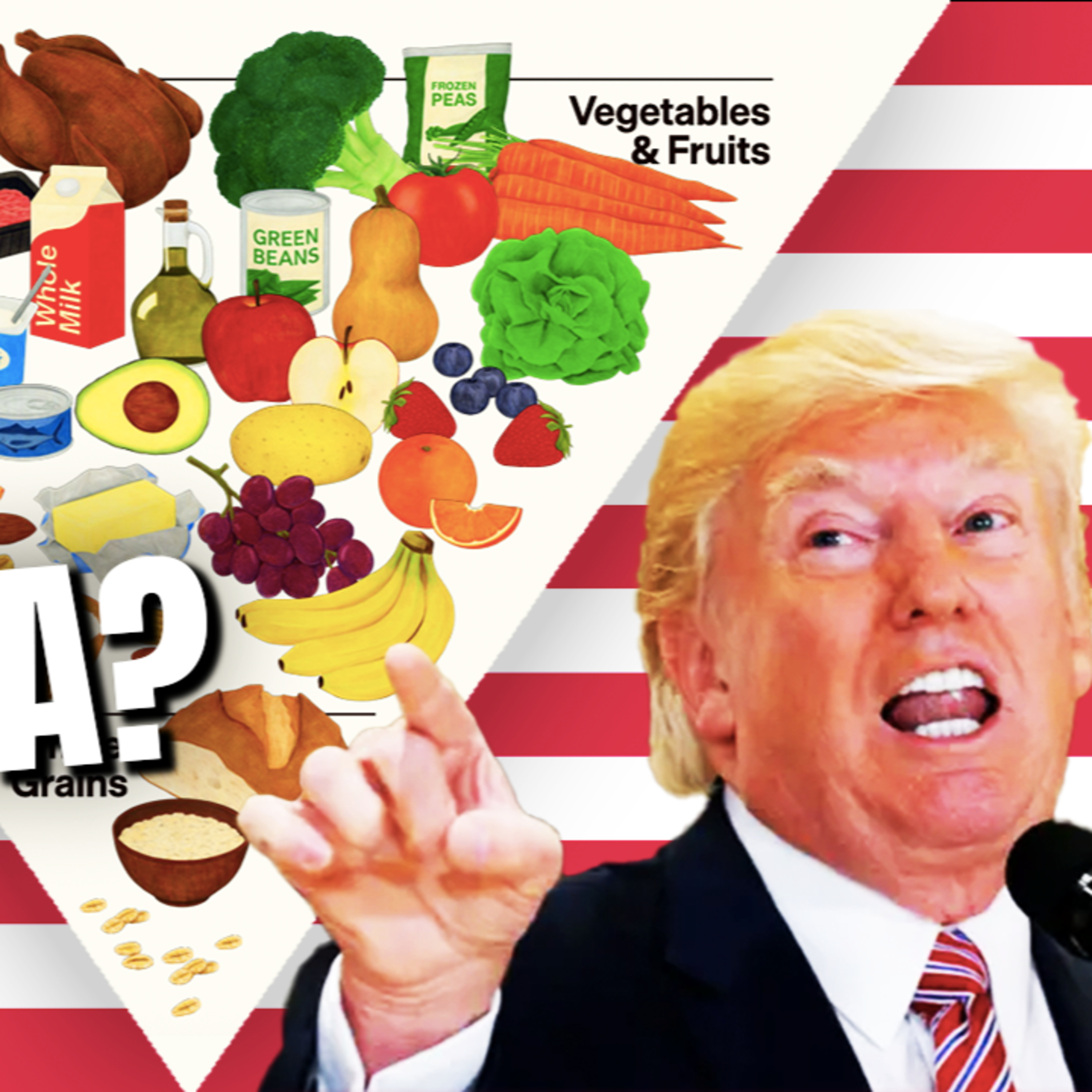 Nueva Pirámide Nutricional de Donald Trump en E.E. U.U. ¿Es un Fraude o Está Bien Diseñada? Episodio 186 episode artwork