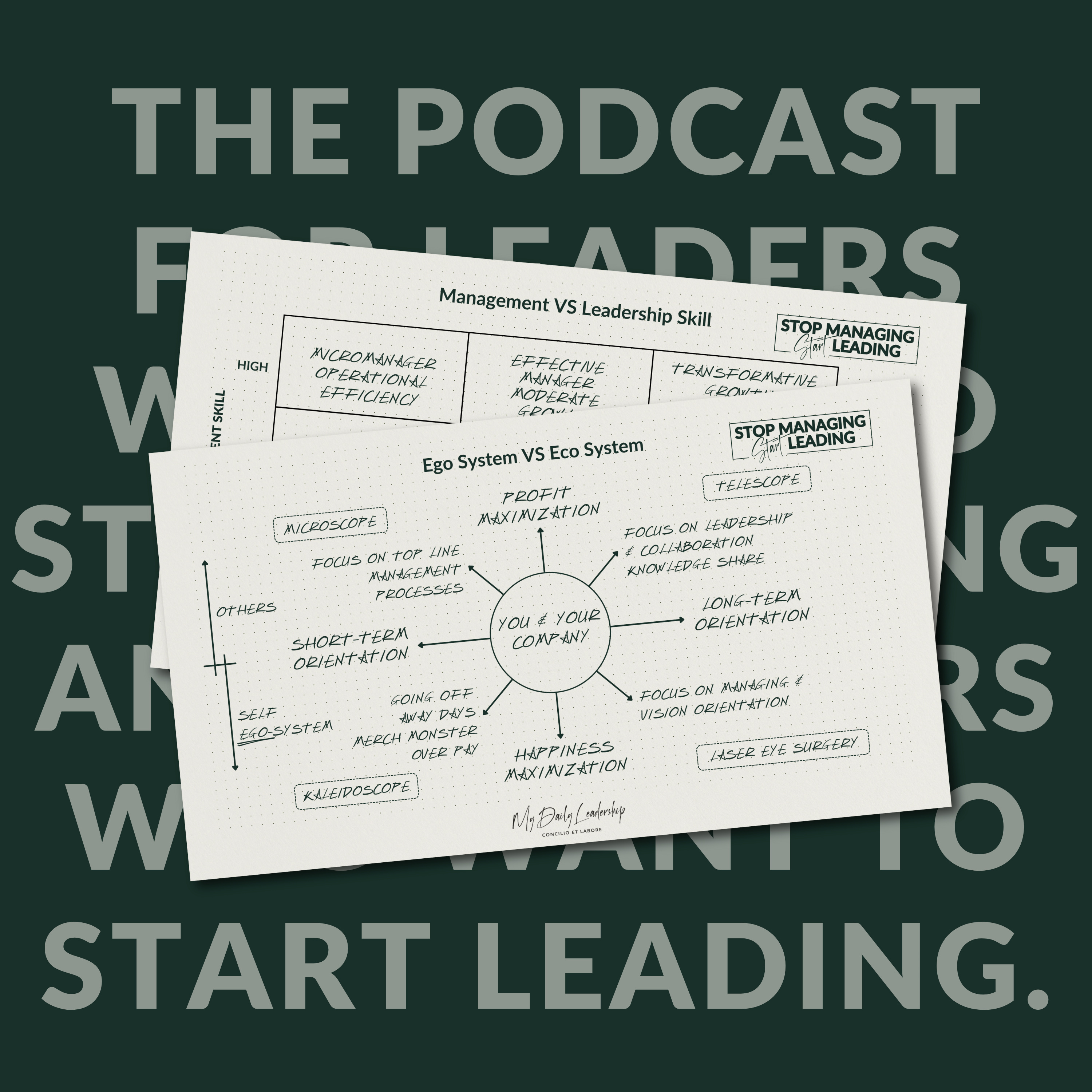 Ep 3: How Leaders Can Drive Business Transformation | Stop Managing, Start Leading Podcast episode artwork
