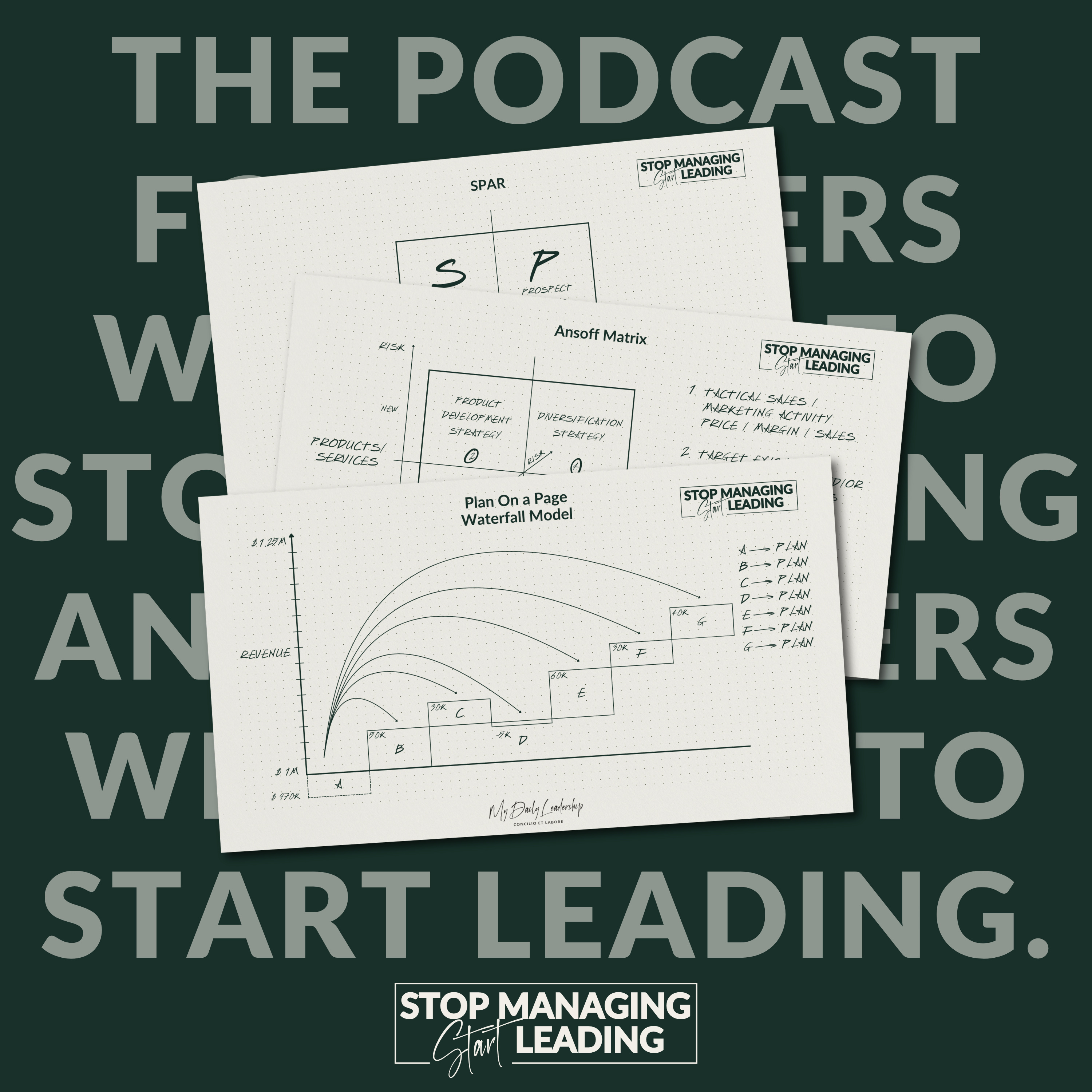 Ep 8: Coca-Cola & Amazon's Strategic Moves: Ansoff Matrix Explained | Stop Managing, Start Leading Podcast episode artwork