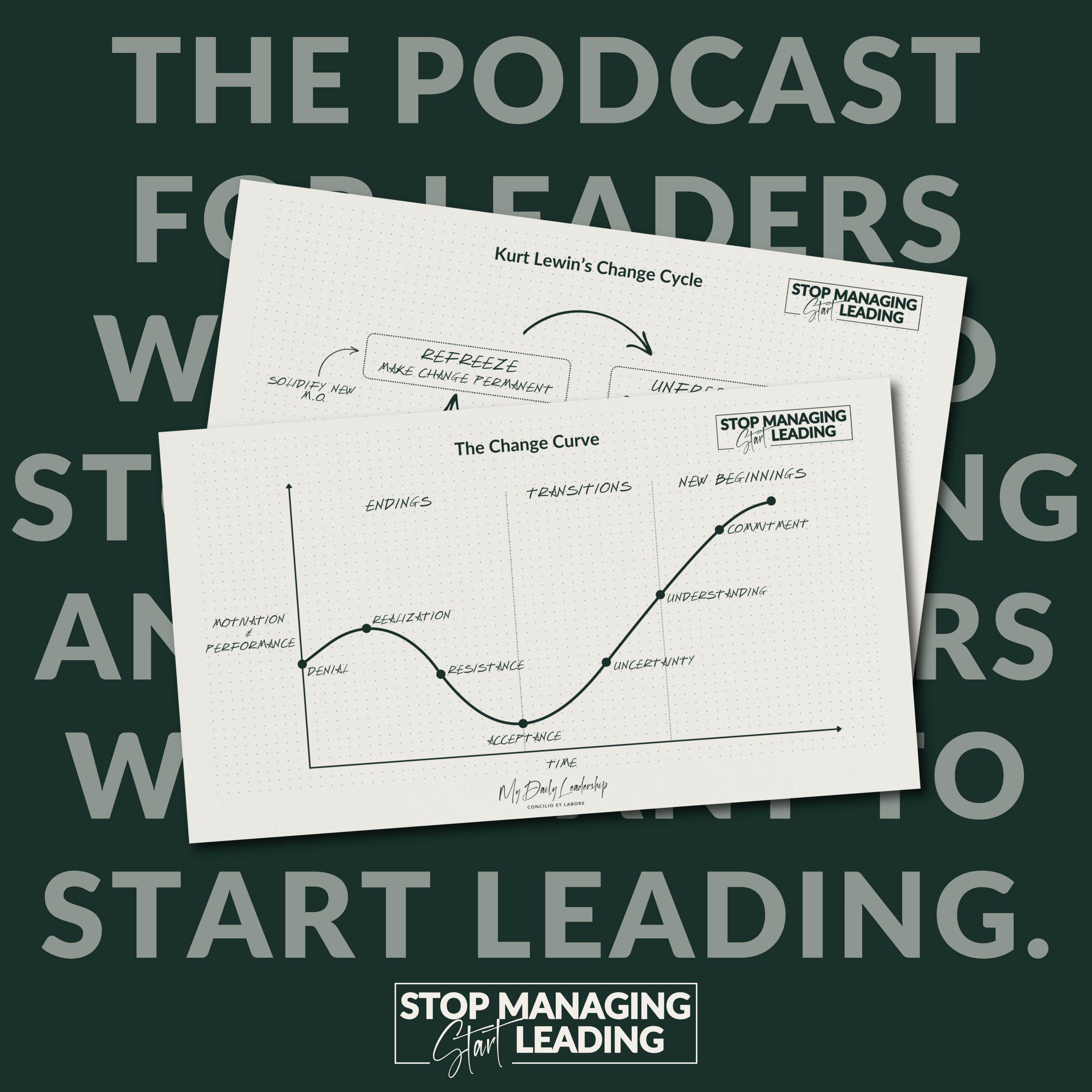 Overwhelmed by Managing Change? How Great Leaders Handle It | Stop Managing, Start Leading | Ep 15 episode artwork