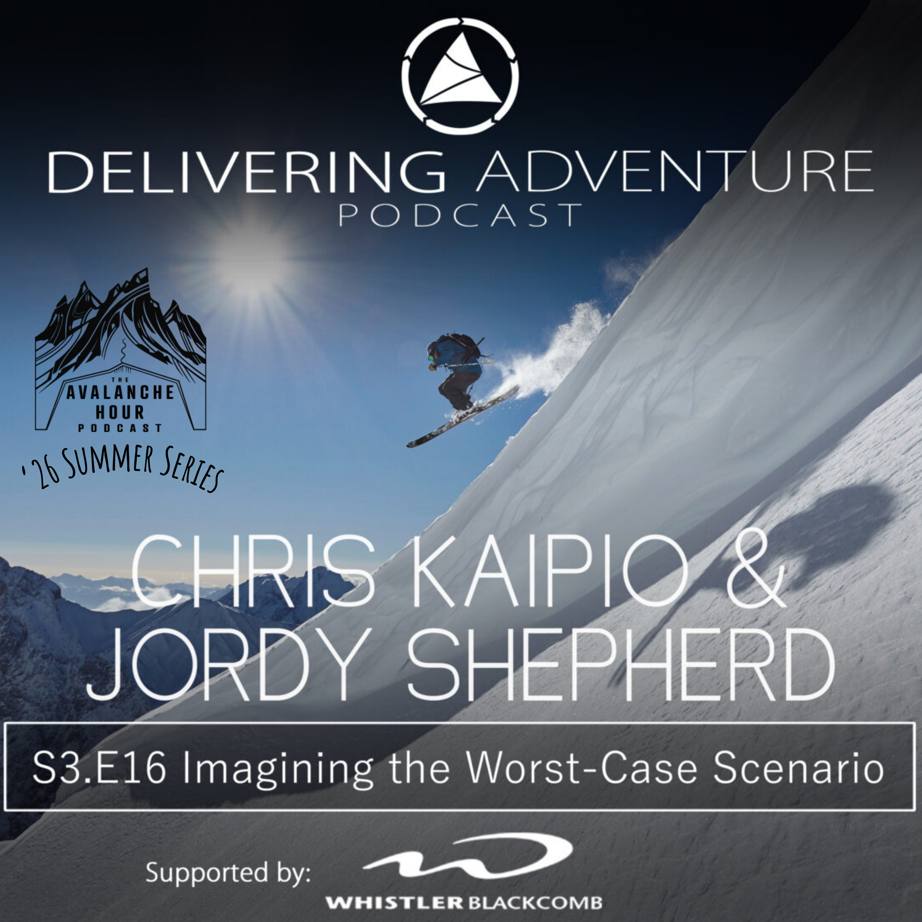 Imagining the Worst Case Scenario with Chris Kaipio and Jordy Shepherd: Delivering Adventure Podcast episode artwork