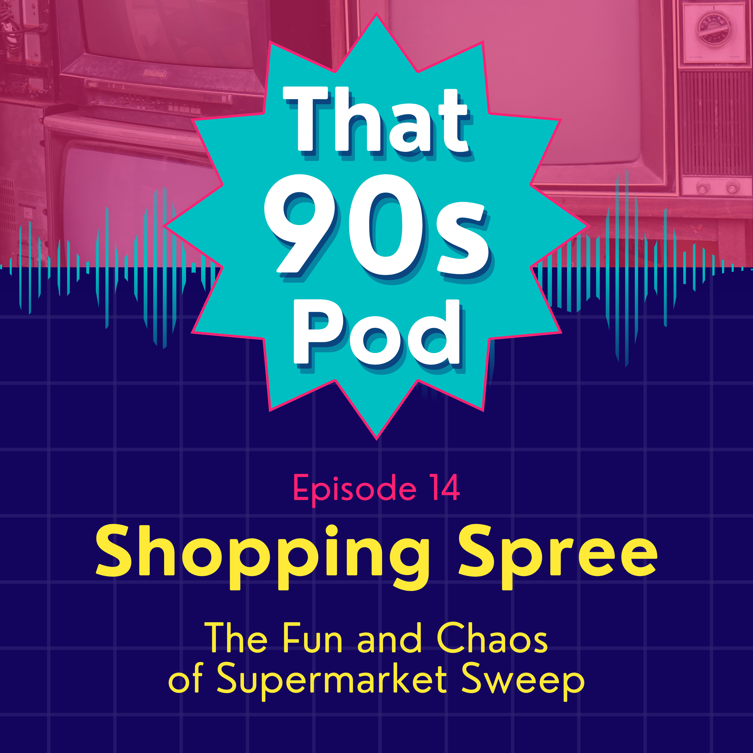 Shopping Spree: The Fun and Chaos of Supermarket Sweep episode artwork