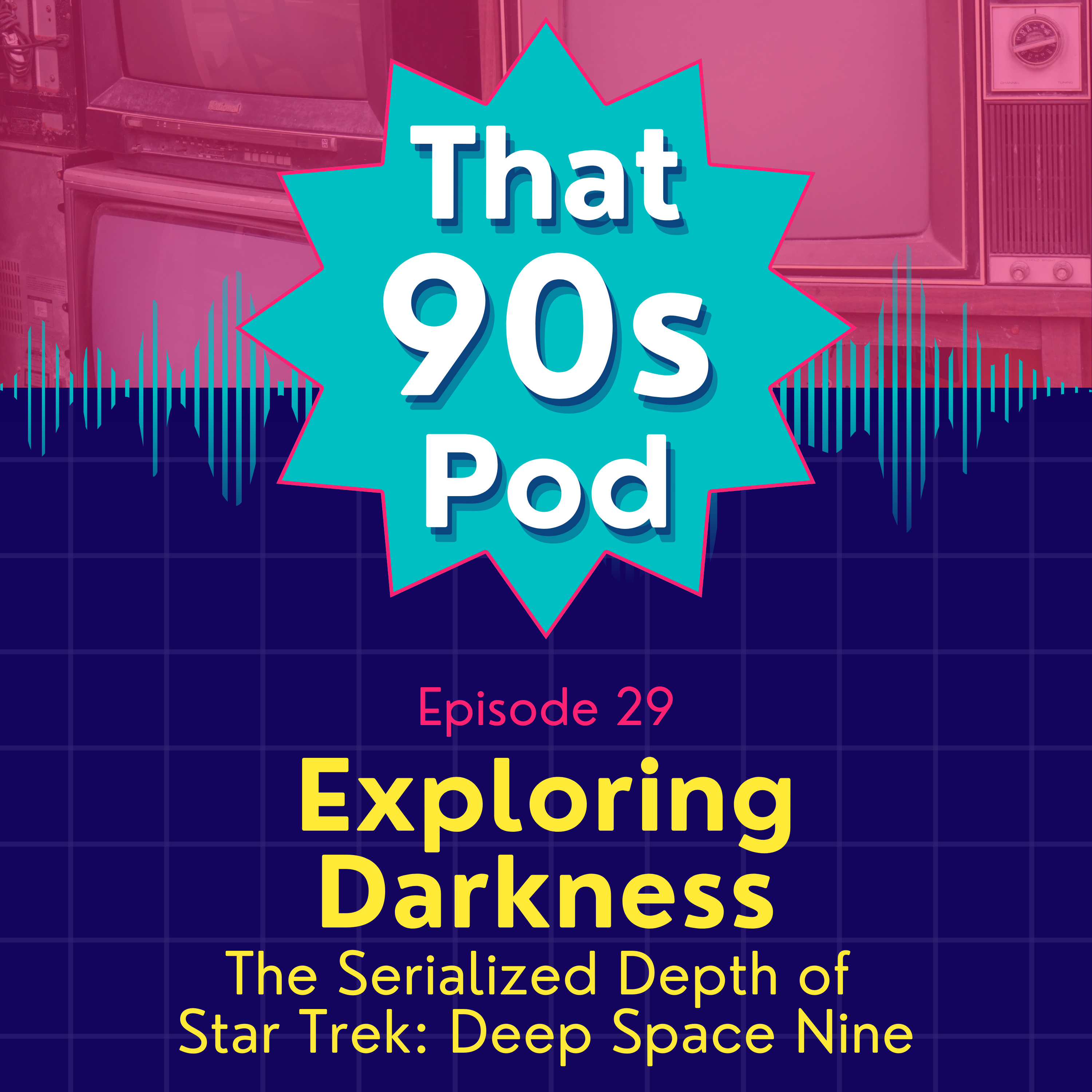 Exploring Darkness: The Serialized Depth of Star Trek: Deep Space Nine episode artwork