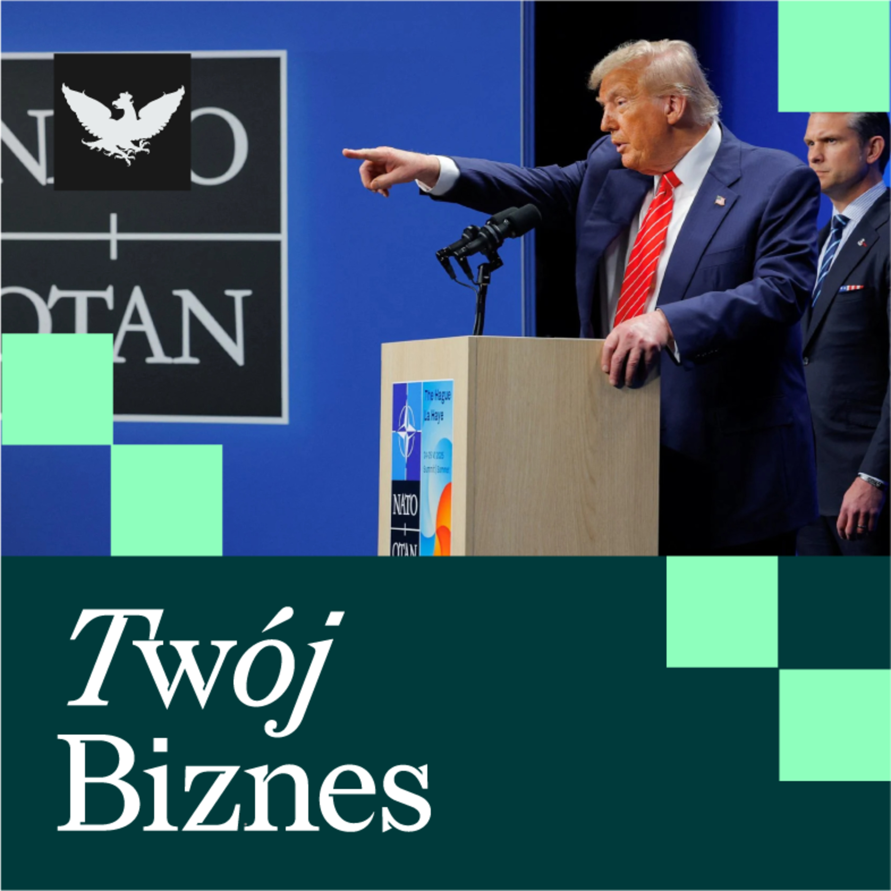 Twój Biznes | Szczyt NATO, zakaz sprzedaży alkoholu na stacjach i nowy podatek bankowy