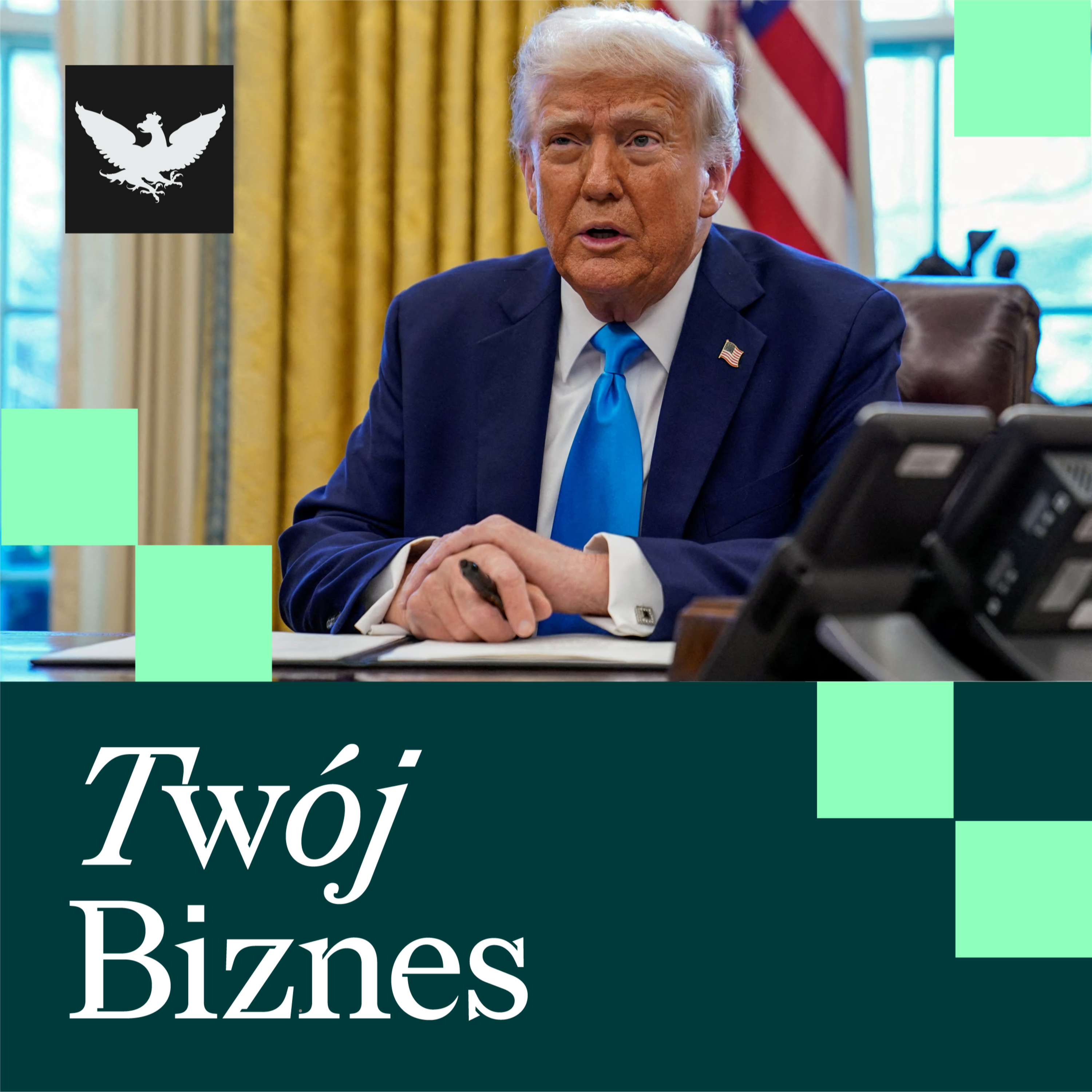 Twój Biznes | Trump wysyła listy i grozi BRICS, polskie firmy liderami AI, paraliż w Rosji