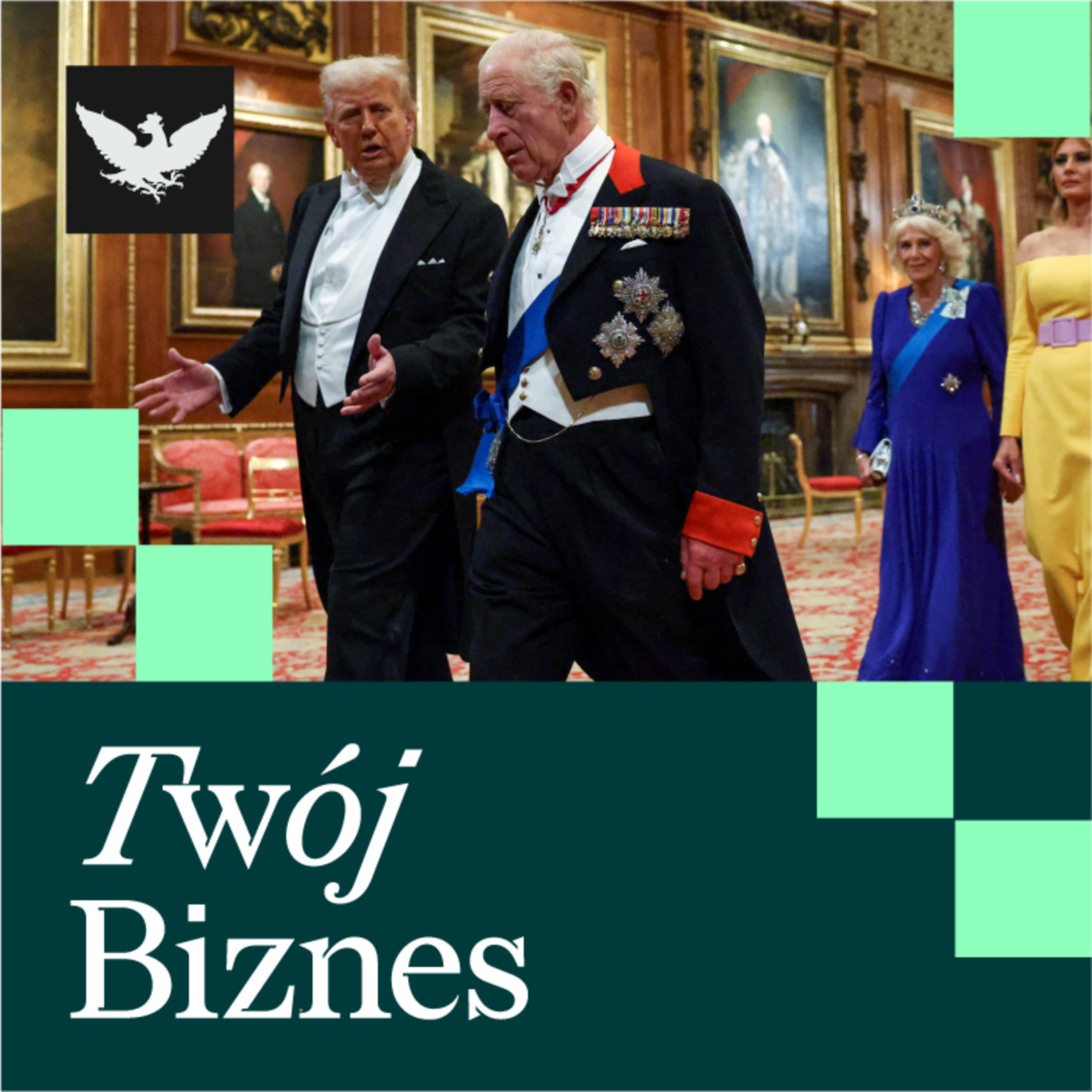 Twój Biznes | Trump w Londynie, 4 mld na cybertarczę i zapowiedź głębokich reform w Niemczech