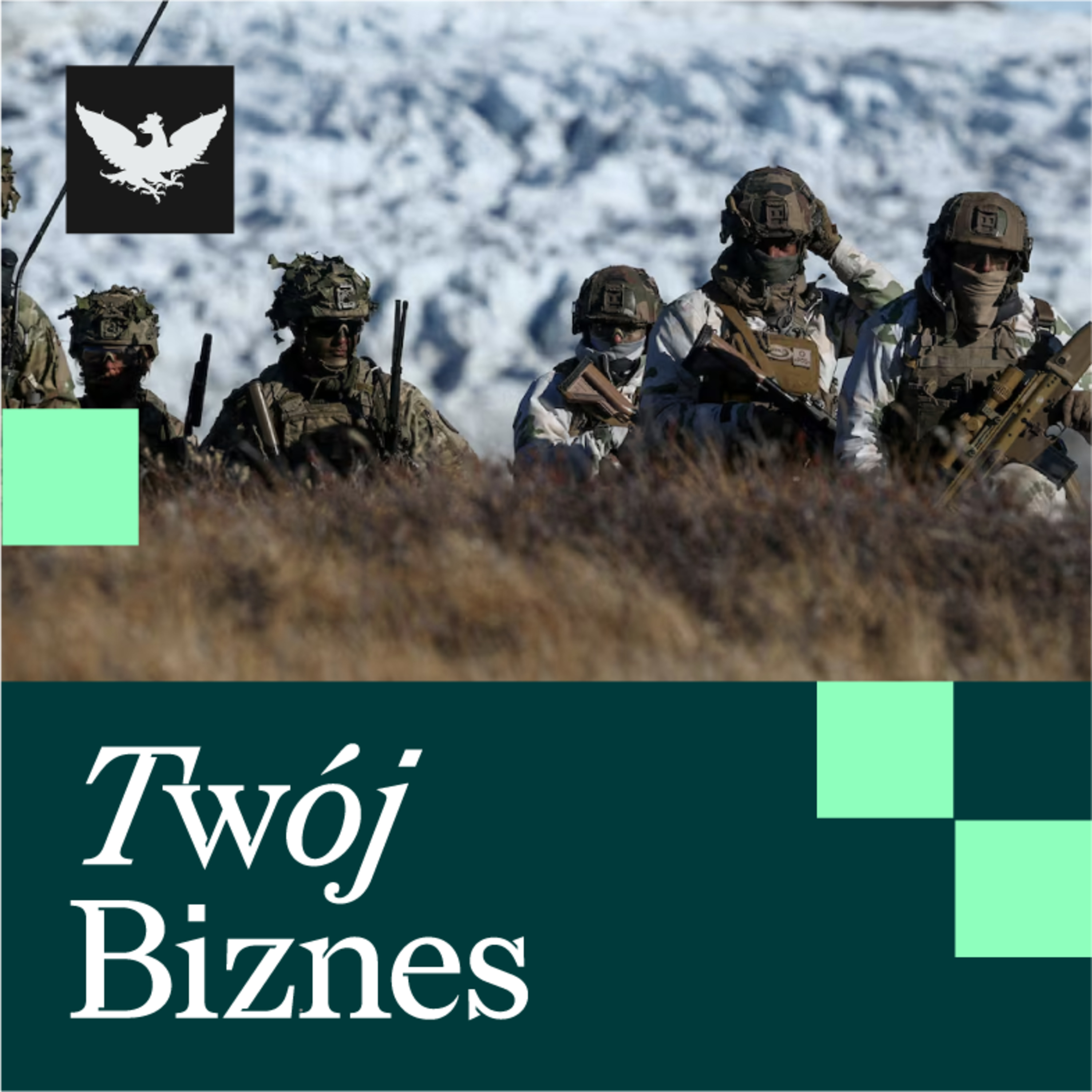 Twój Biznes | Europejscy żołnierze na Grenlandii, słabsza Rosja i europejska chmura Amazona