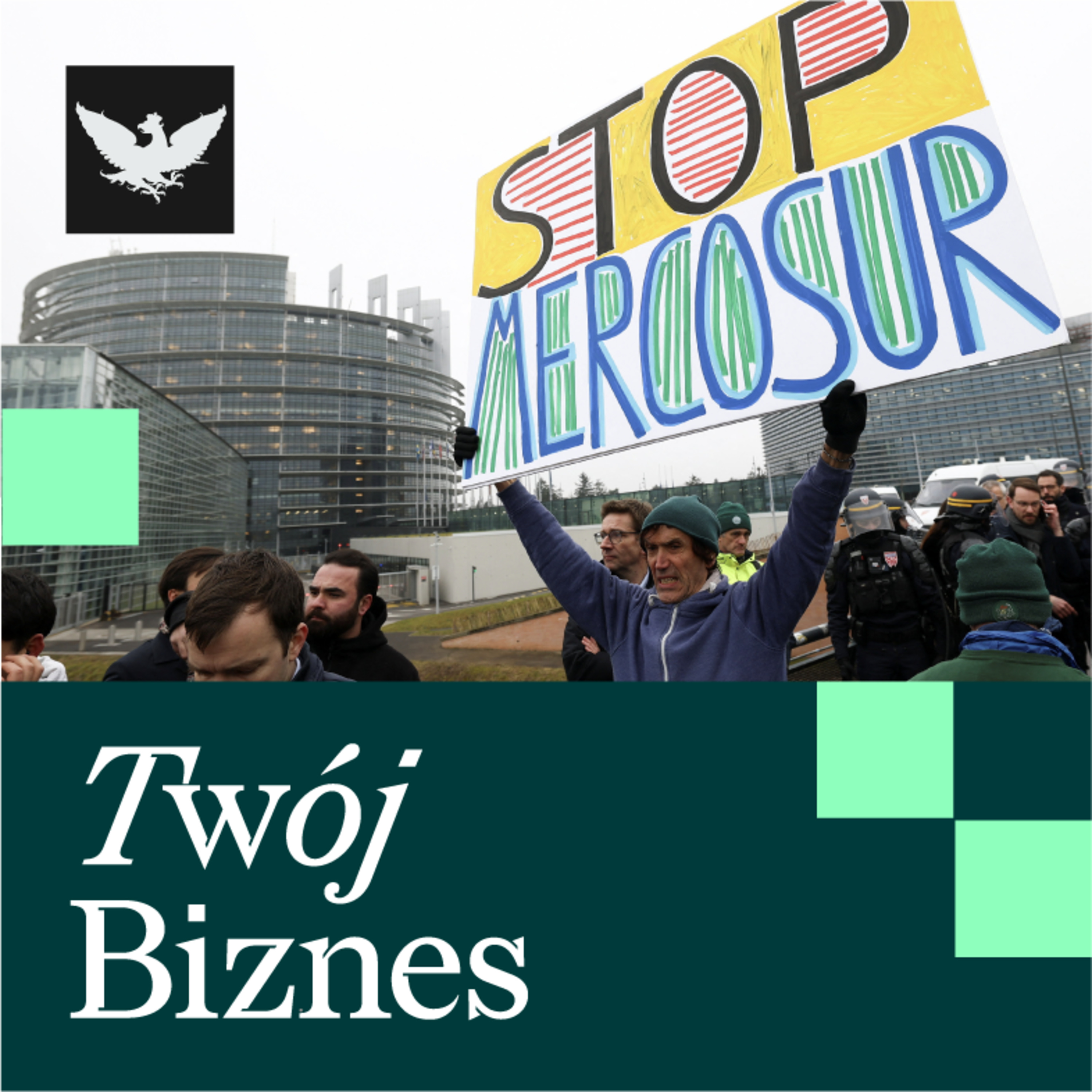 Twój Biznes | Umowa UE–Mercosur zamrożona, kryzys taksówek, złoto i srebro biją rekordy