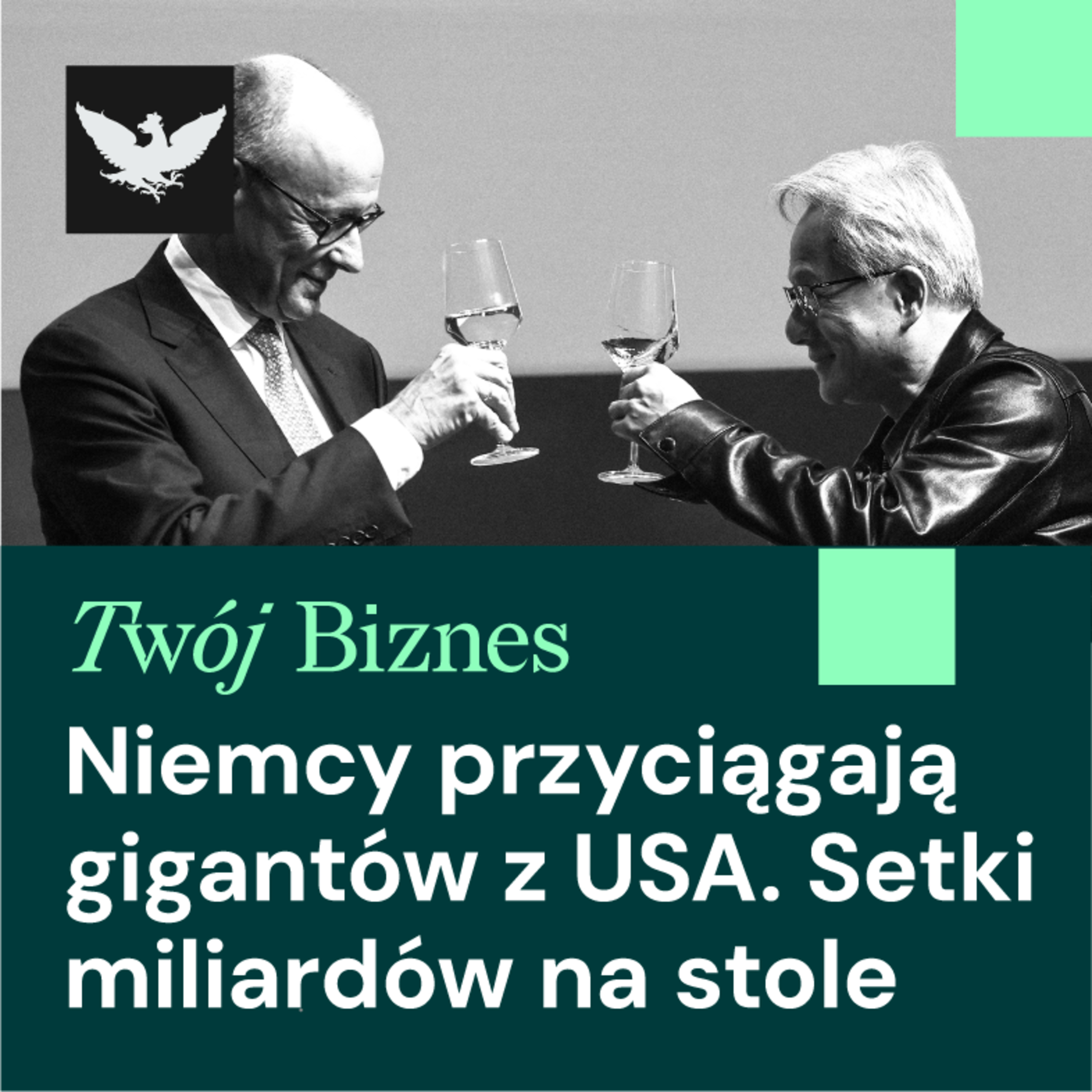 Twój Biznes | Giganci zainwestują w Niemczech, AI zmienia banki, elektryki podbijają Europę