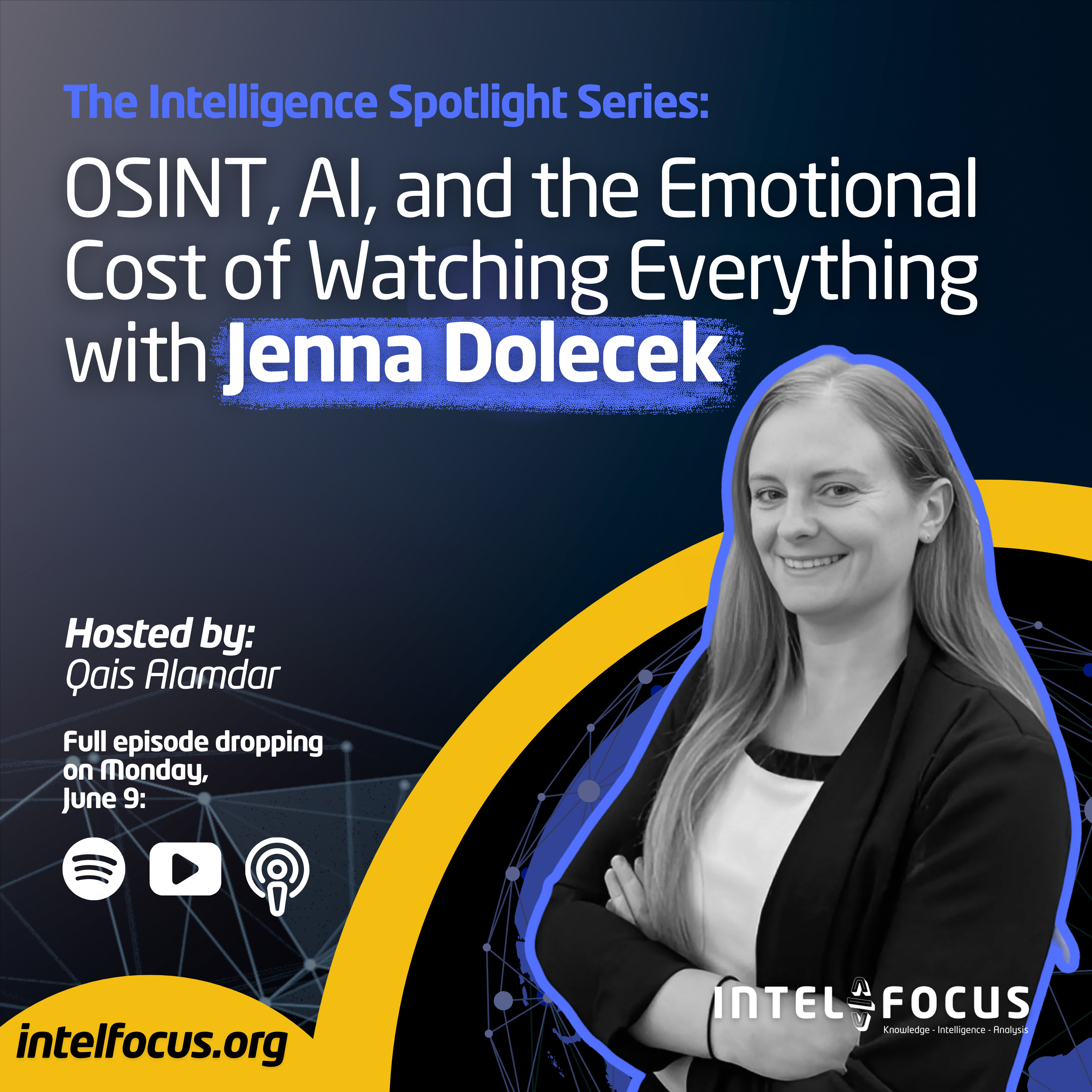 OSINT, AI, and the Emotional Cost of Watching Everything with Jenna Dolecek episode artwork