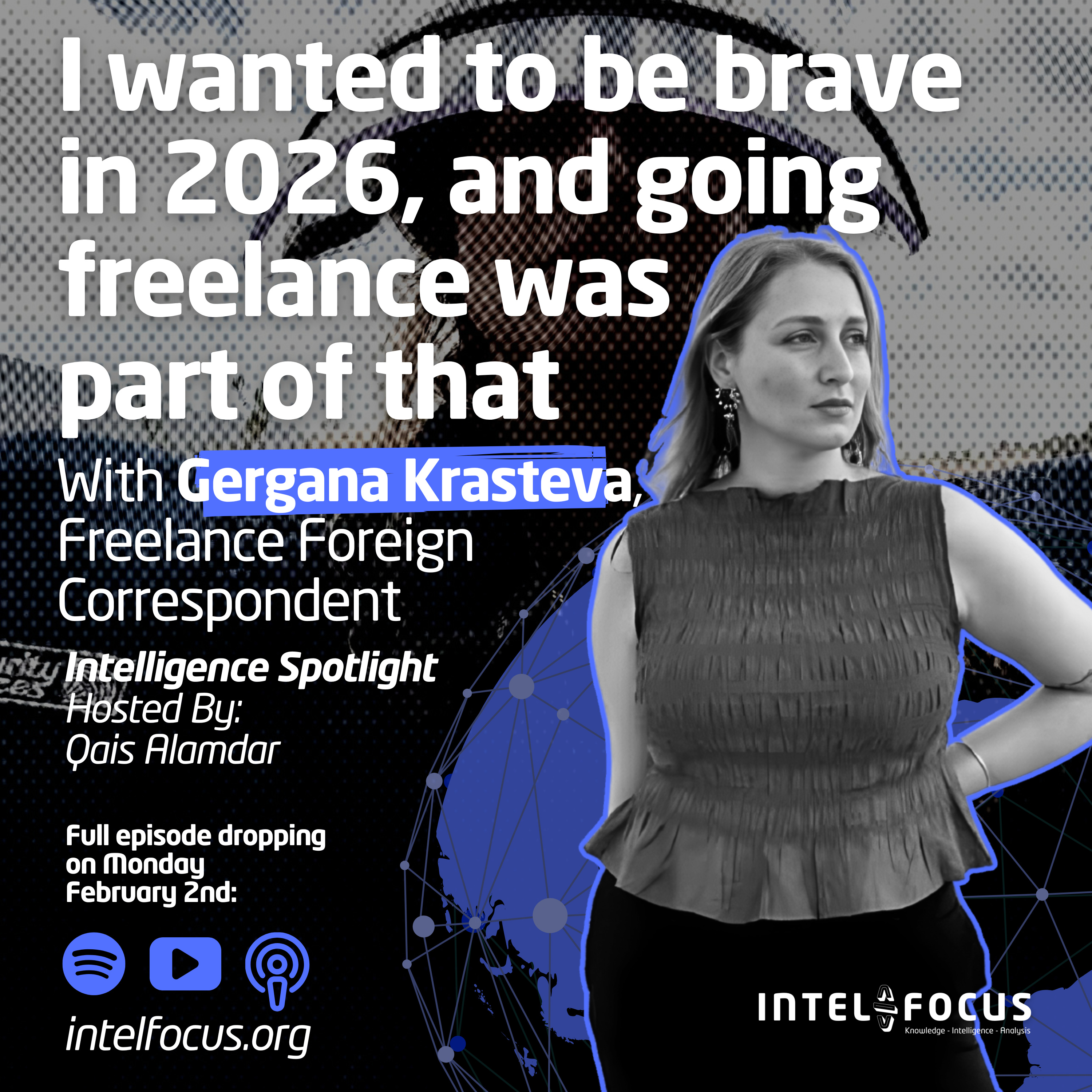 I wanted to be brave in 2026, and going freelance was part of that. | Gergana Krasteva episode artwork