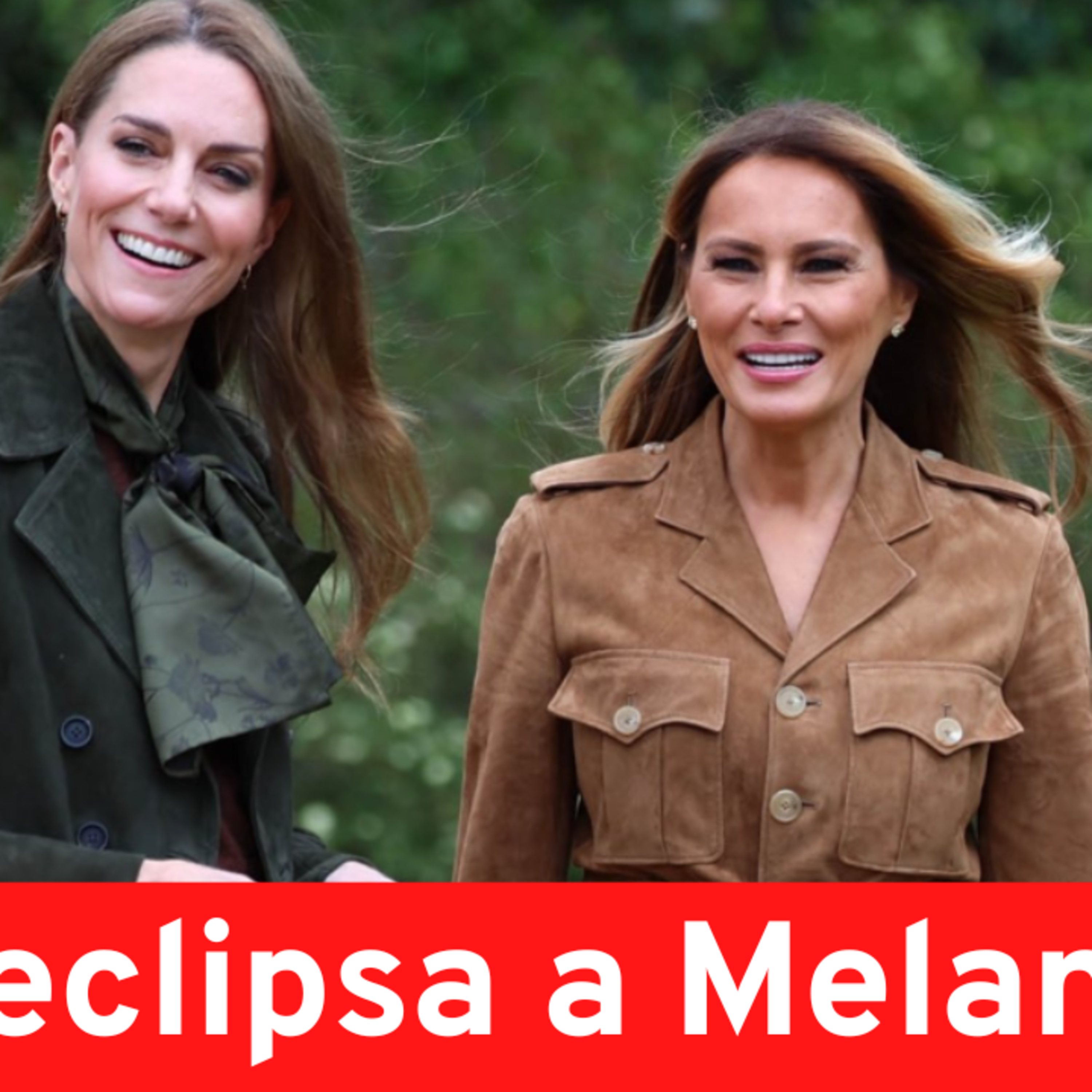 Kate Middleton deslumbra y divide opiniones frente a Melania Trump episode artwork