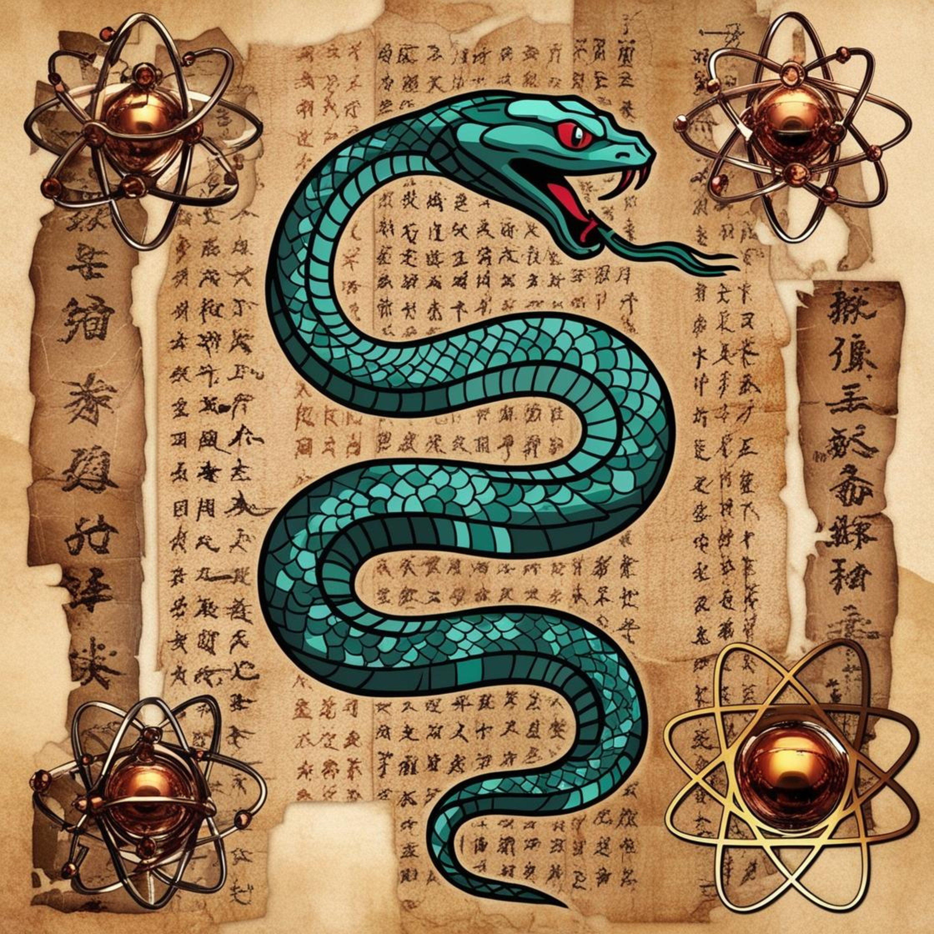 #103 - Chinese Zodiac - Snake, Atom, Dead Sea Scrolls ⚛️