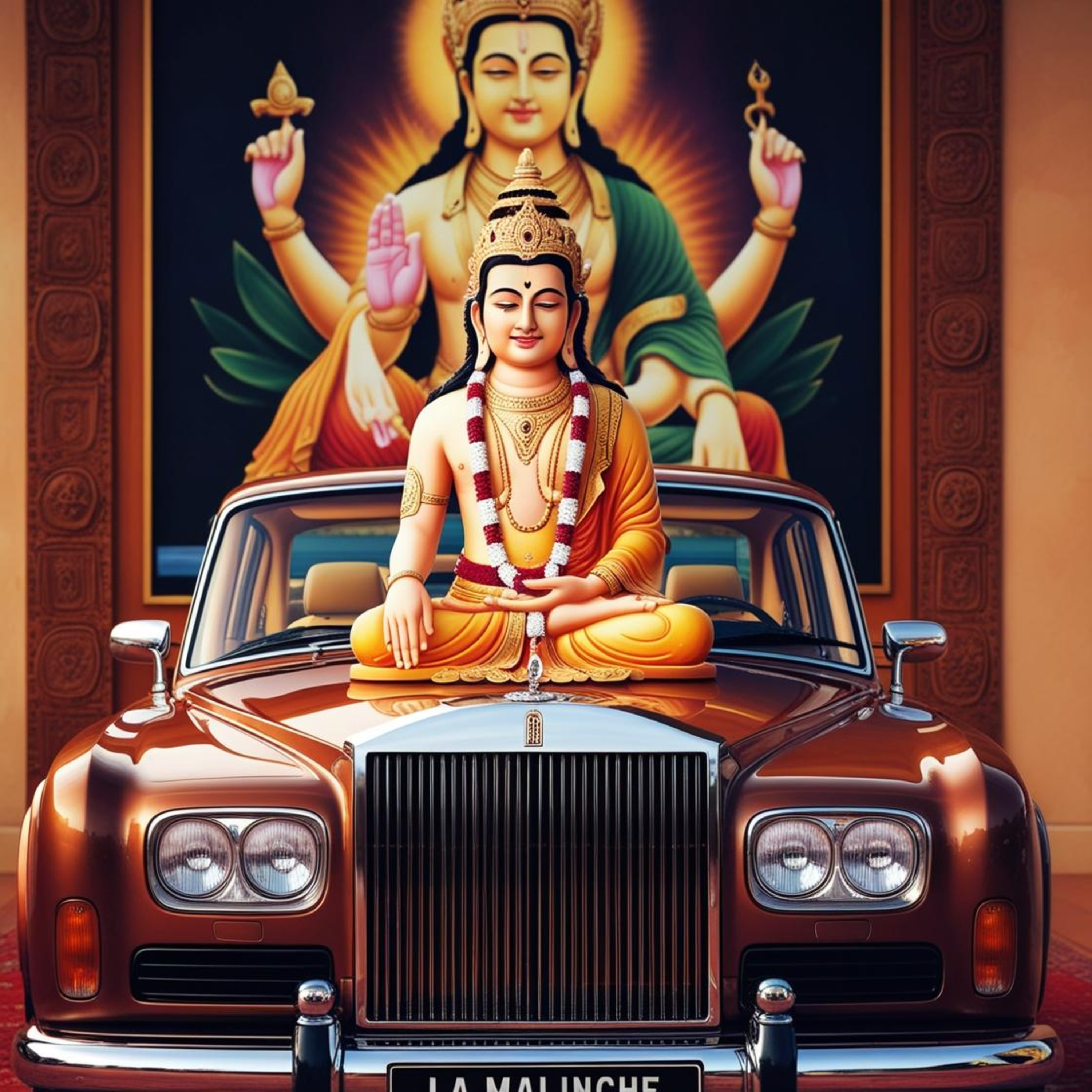 #135 - Tirthankara, Rolls Royce, La Malinche