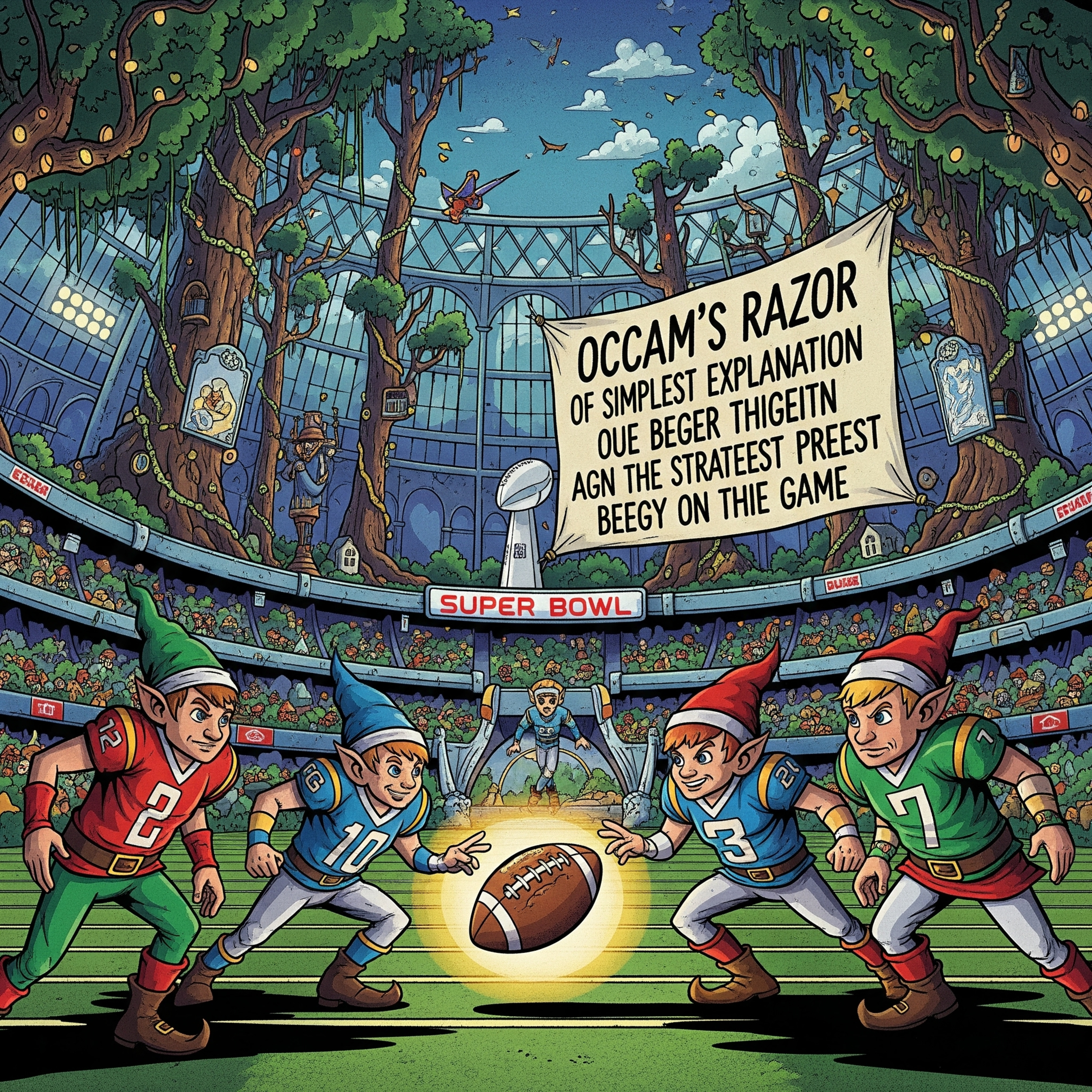 #201 - Occam´s Razor, Superbowl, Elves 🏈