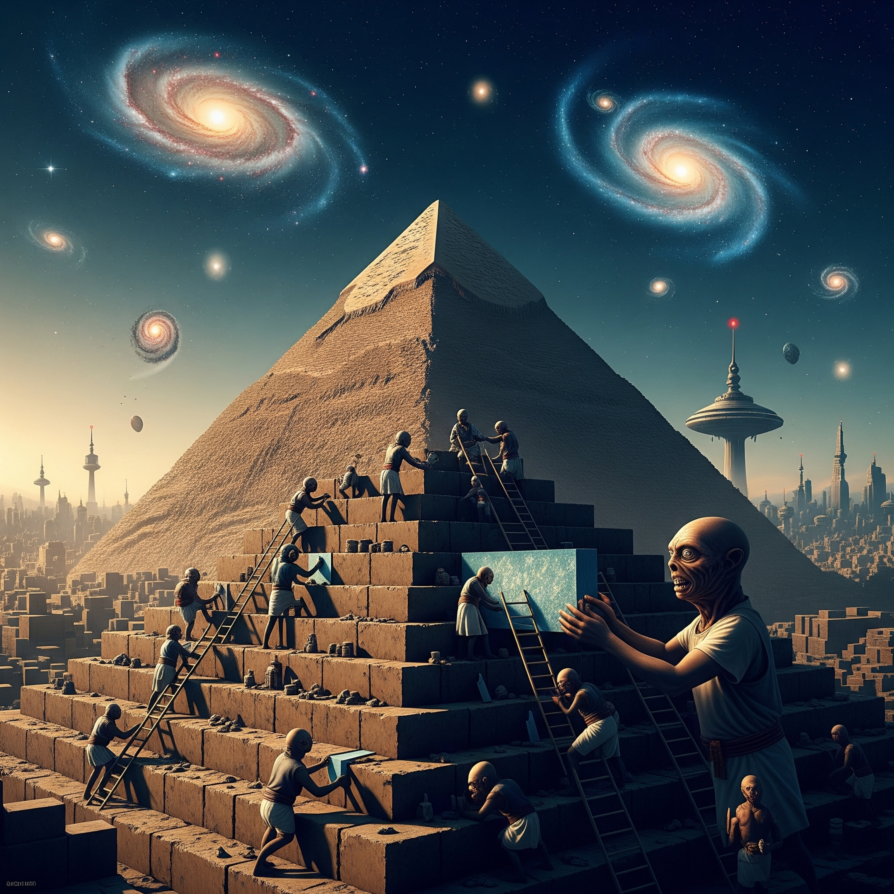 #217 - Egyptian Pyramid Construction, Atlas of Peculiar Galaxies, The Man in the High Castle 🏰