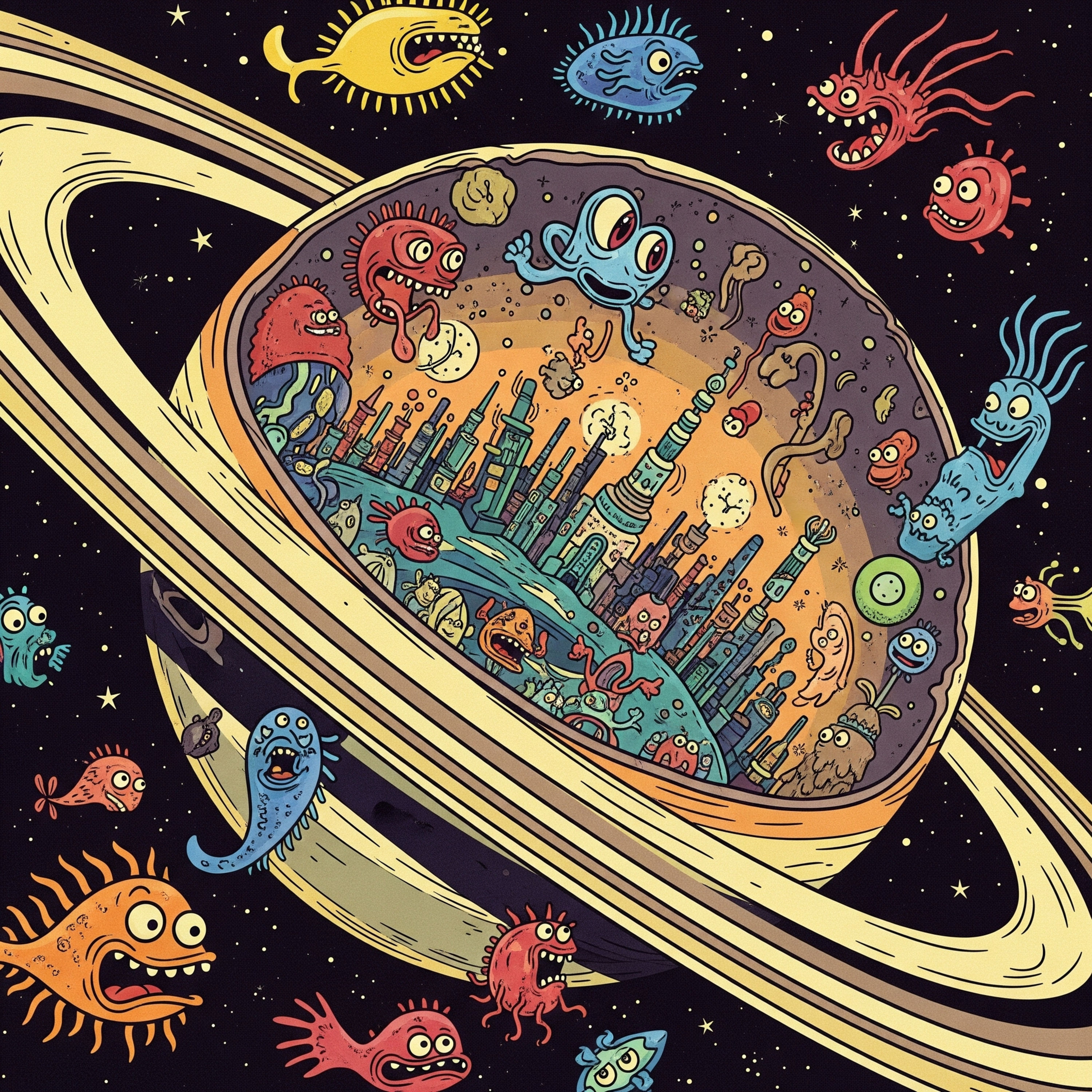 #235 - Saturn, Plankton, Hollow Earth 🪐