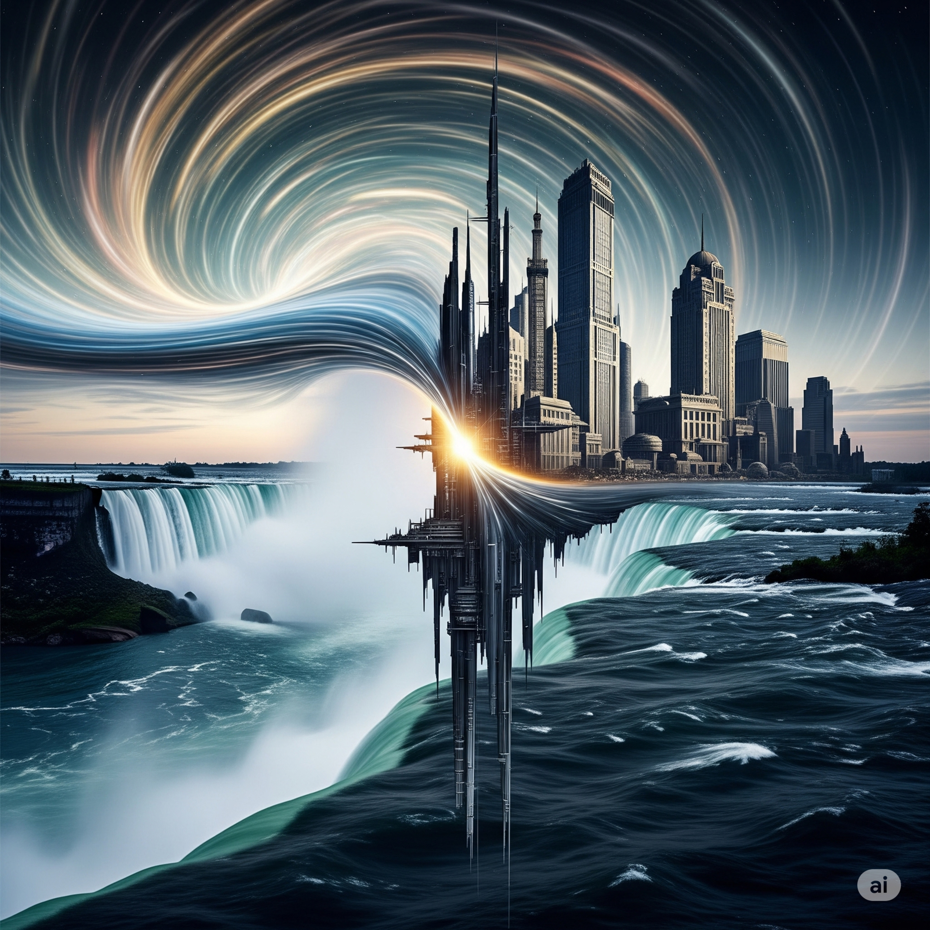 #252 - Gravitational Waves, Niagara Falls, Metropolis (1927) 🤖🌊〰️
