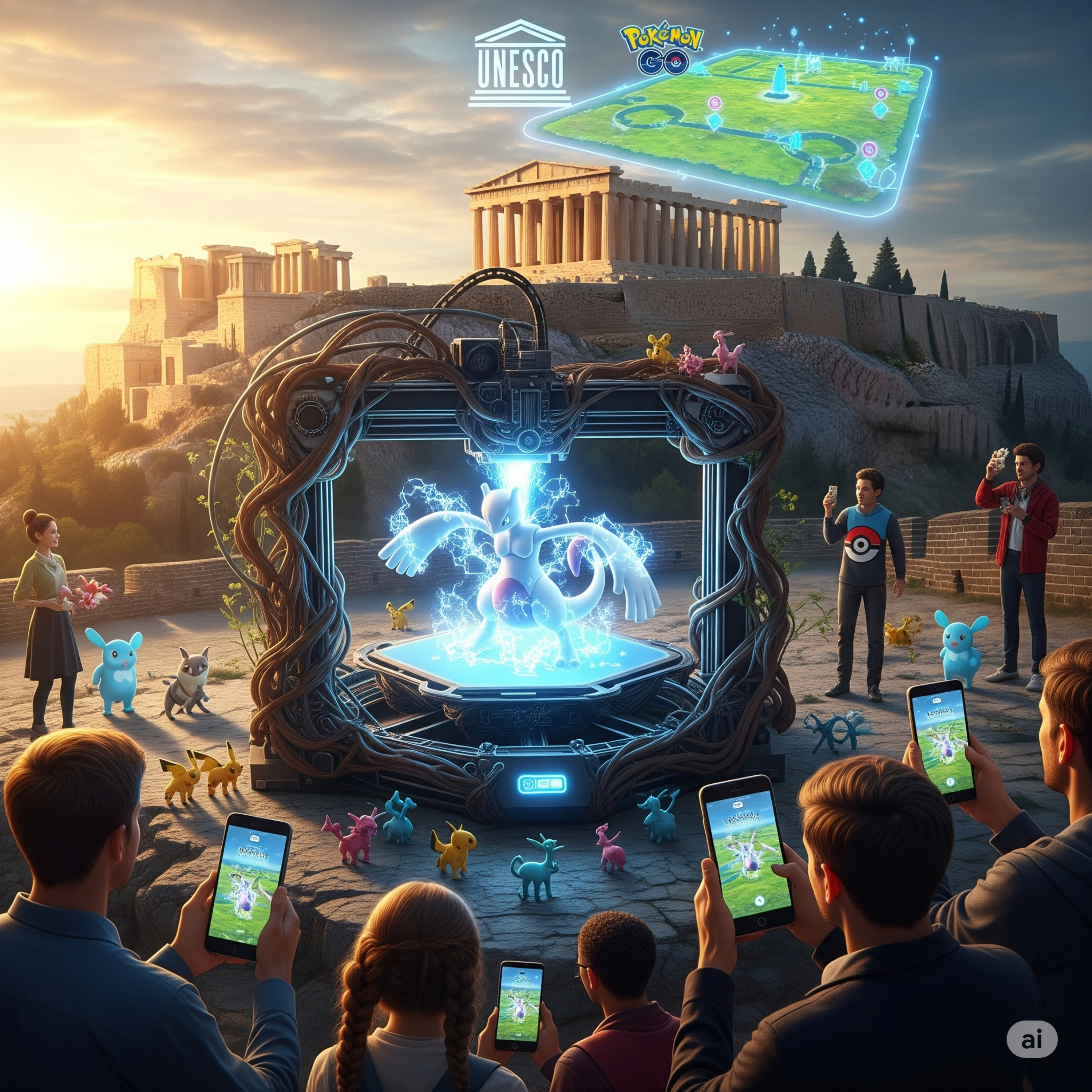 #275 - 3D Printing, UNESCO, Pokémon Go 🐲