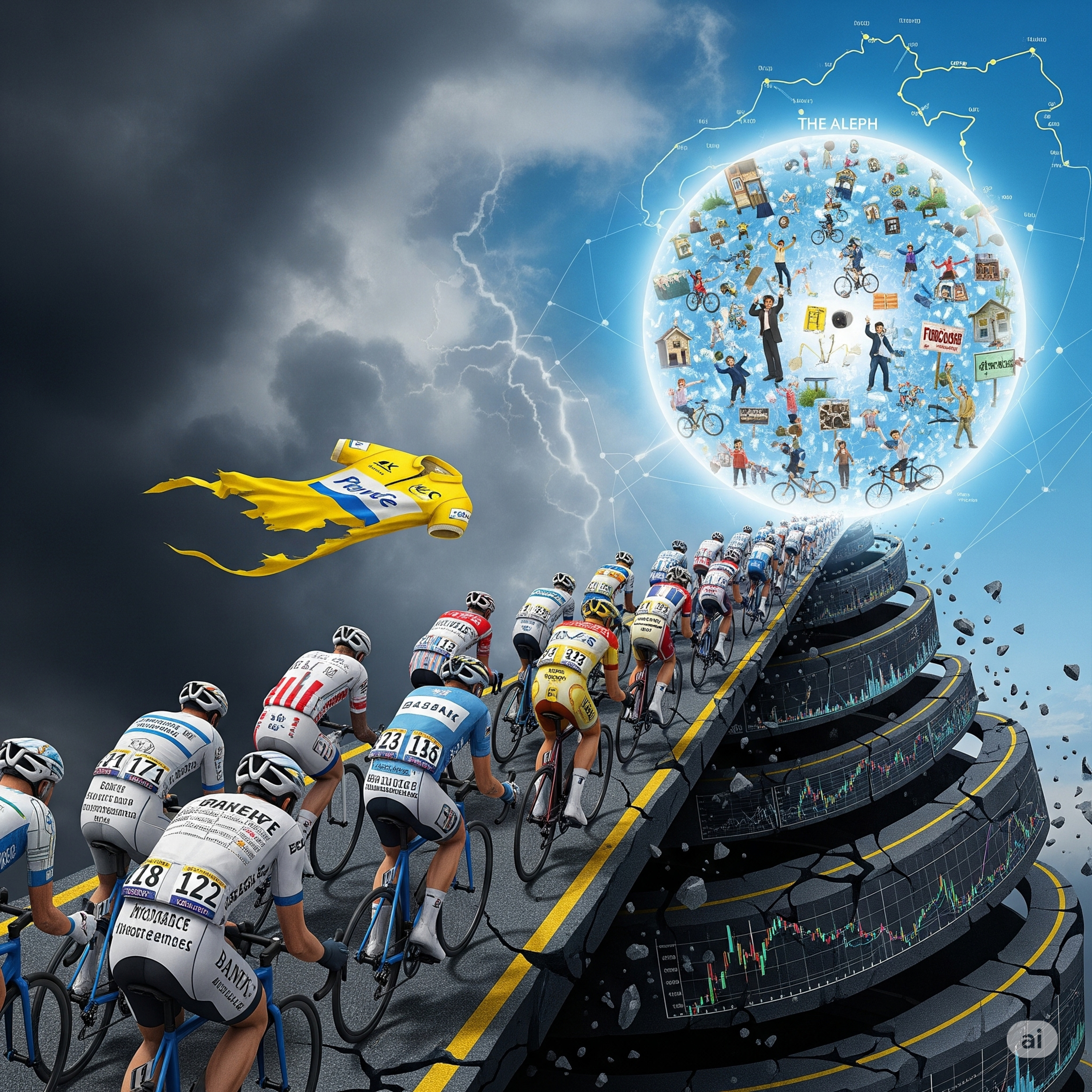 #281 - Tour de France, The Aleph, 2008 Financial Crisis 🚴 🚴🚴📉