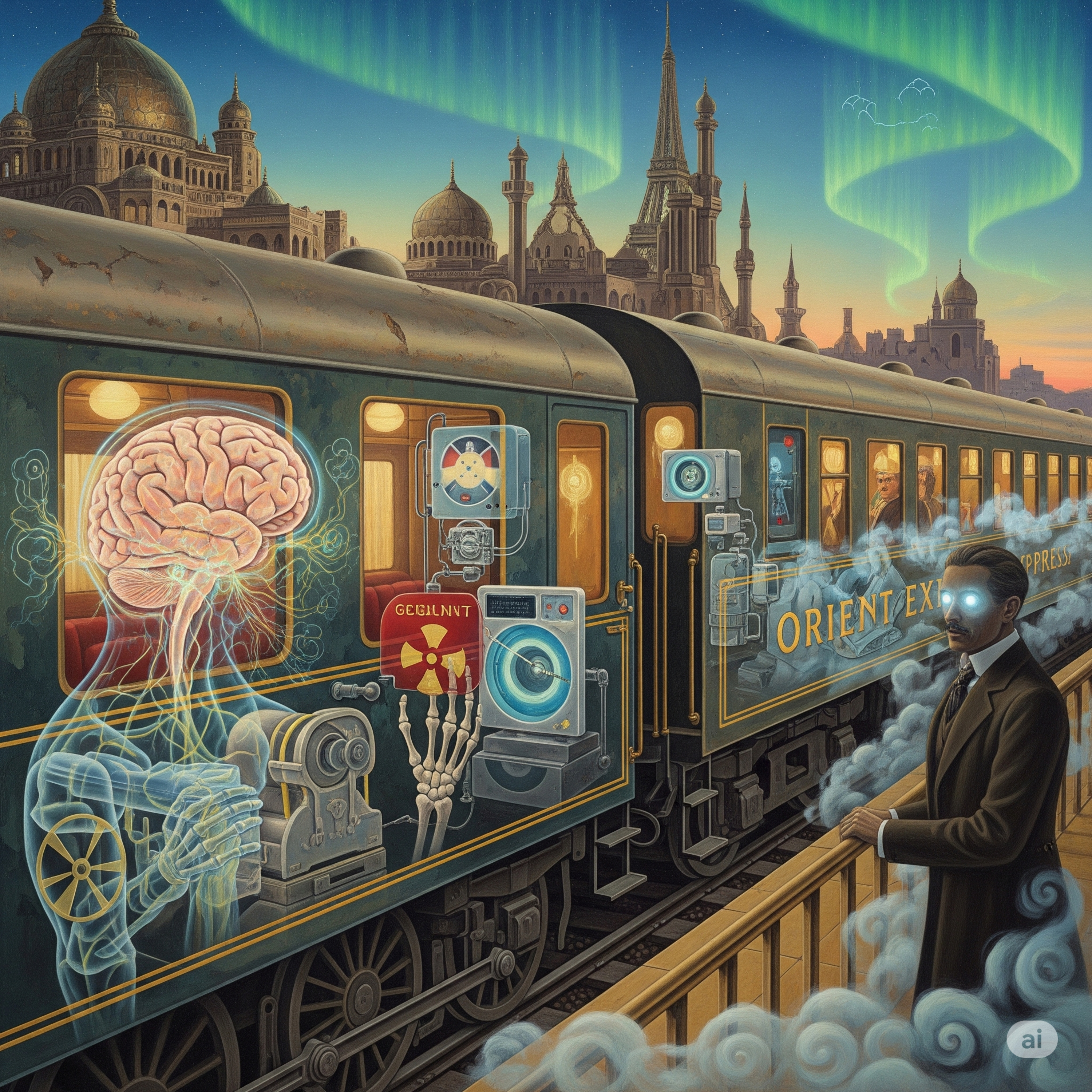 #285 - Orient Express, Nuclear Medicine, Anomalistic Psychology 🚂⚛️🧠