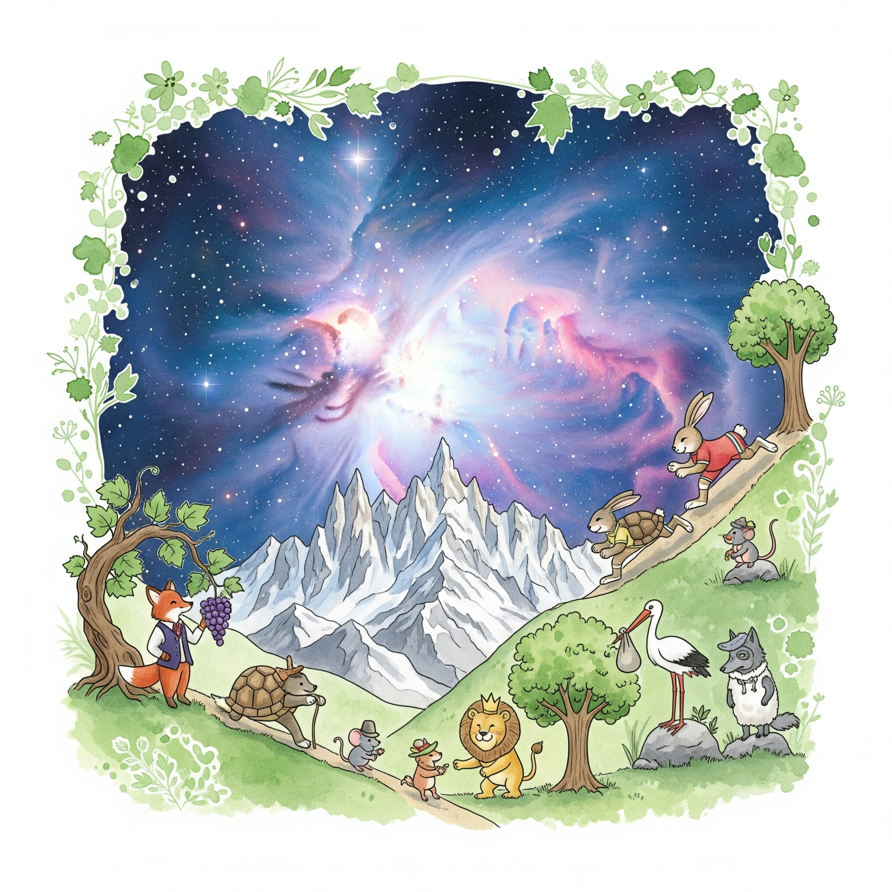 #288 - Aesop Fables, Trifid Nebula, Mont Blanc 🌌🏔️