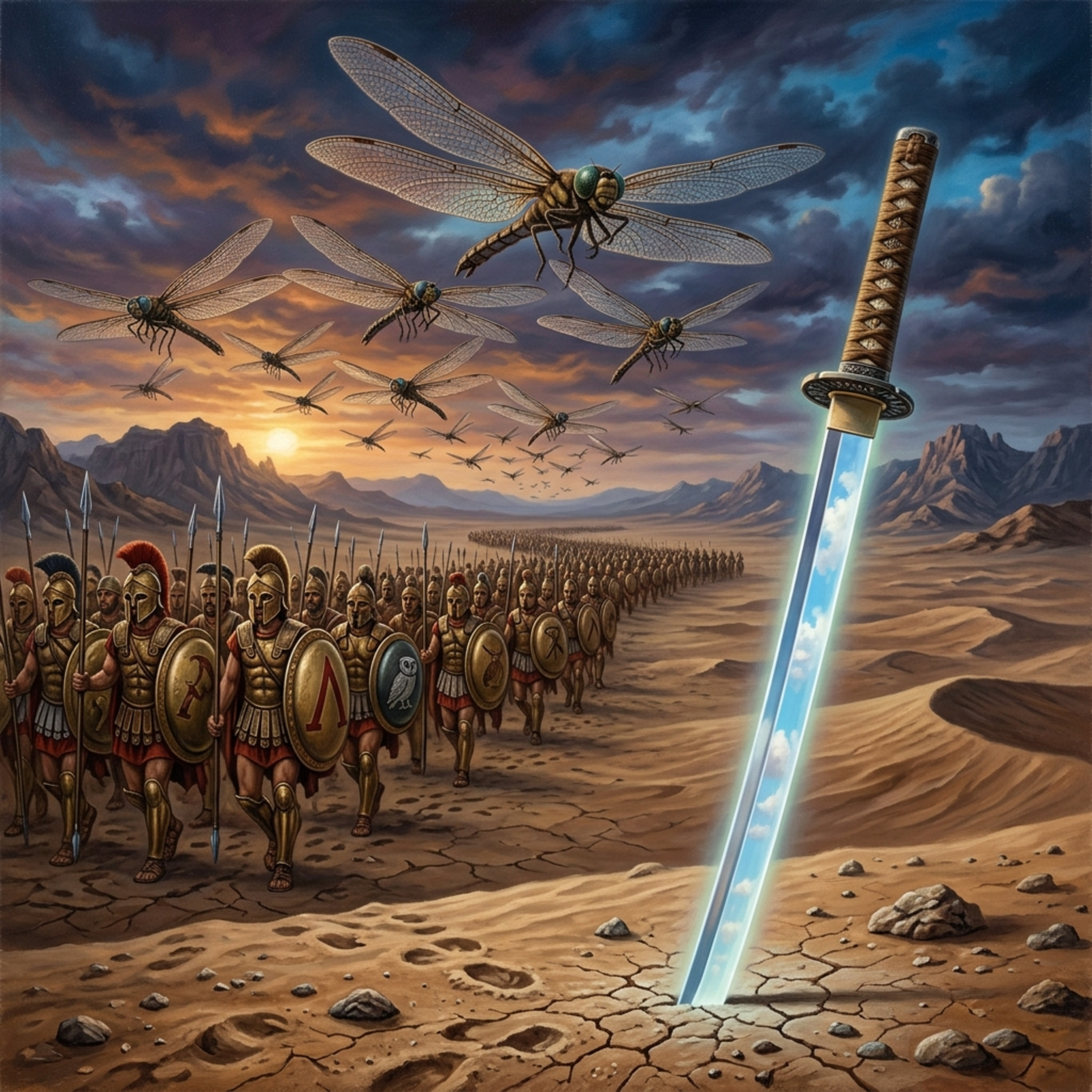 #495 - Anabasis, Meganeura, Katana 👣🪰⚔️ episode artwork