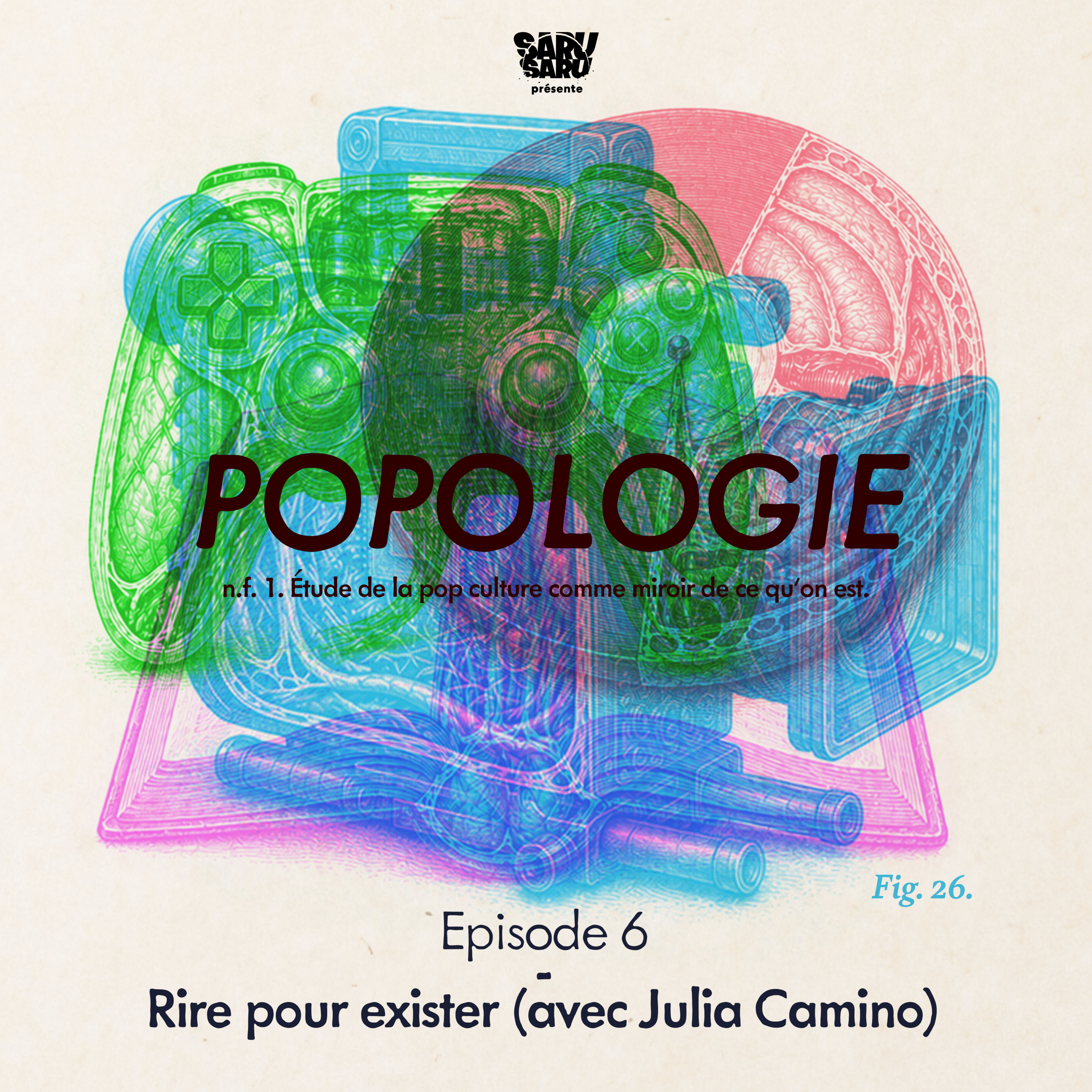 POPOLOGIE - EP.6 - Rire pour exister (avec Julia Camino Agency) episode artwork