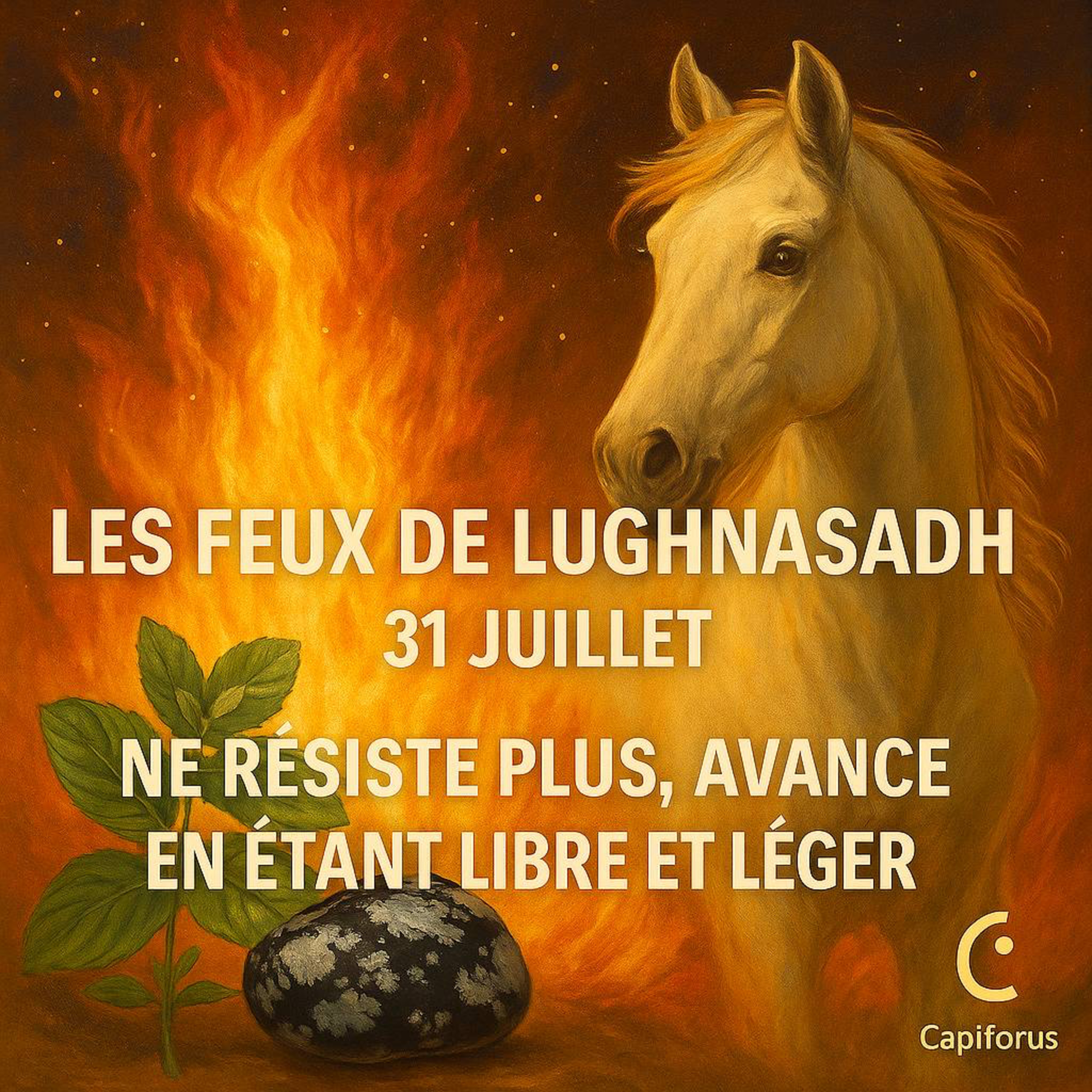 Les feux de Lughnasadh – Ne résiste plus, avance en étant libre et léger episode artwork