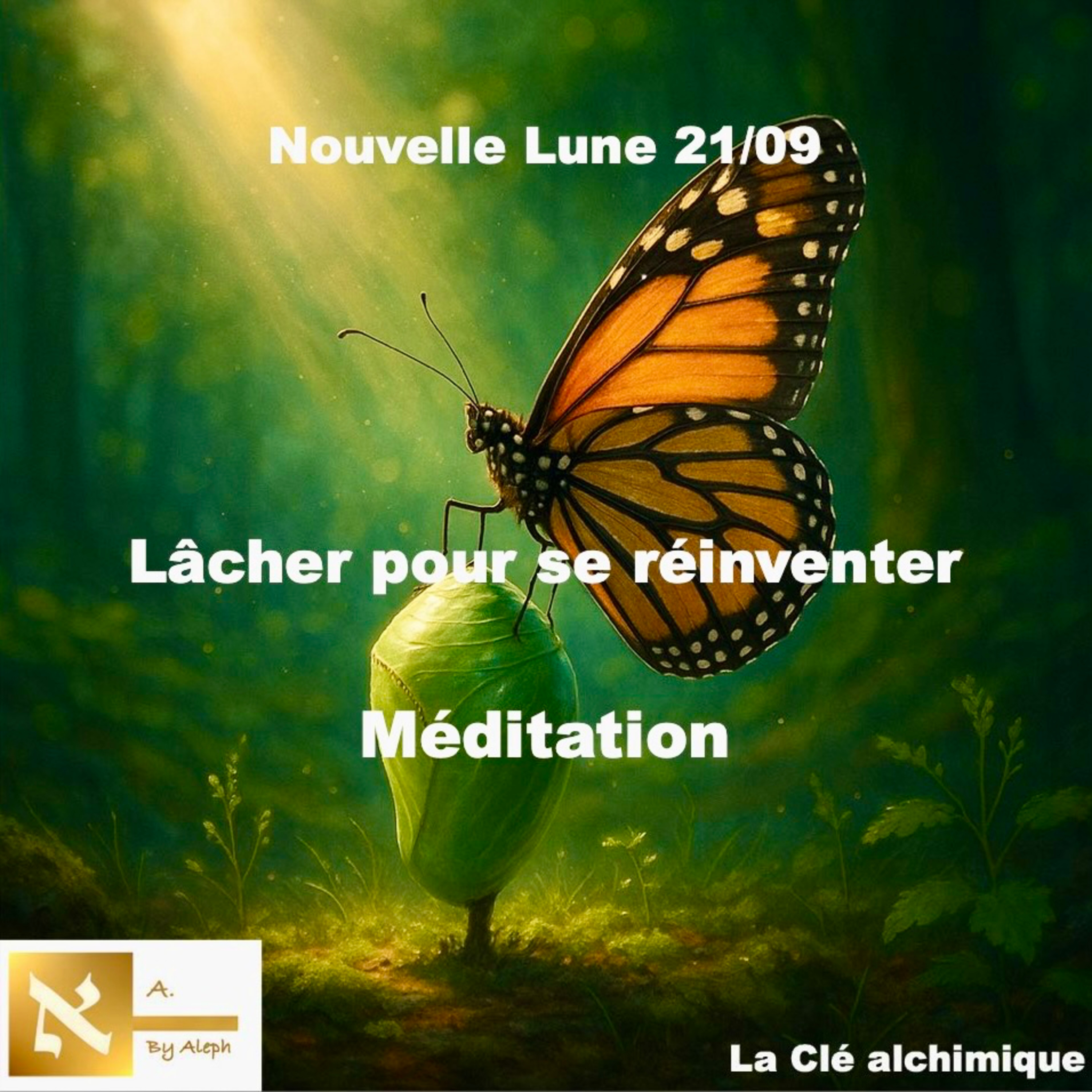 Méditation Nouvelle Lune 21 09: Le voyage du papillon - La clé alchimique episode artwork