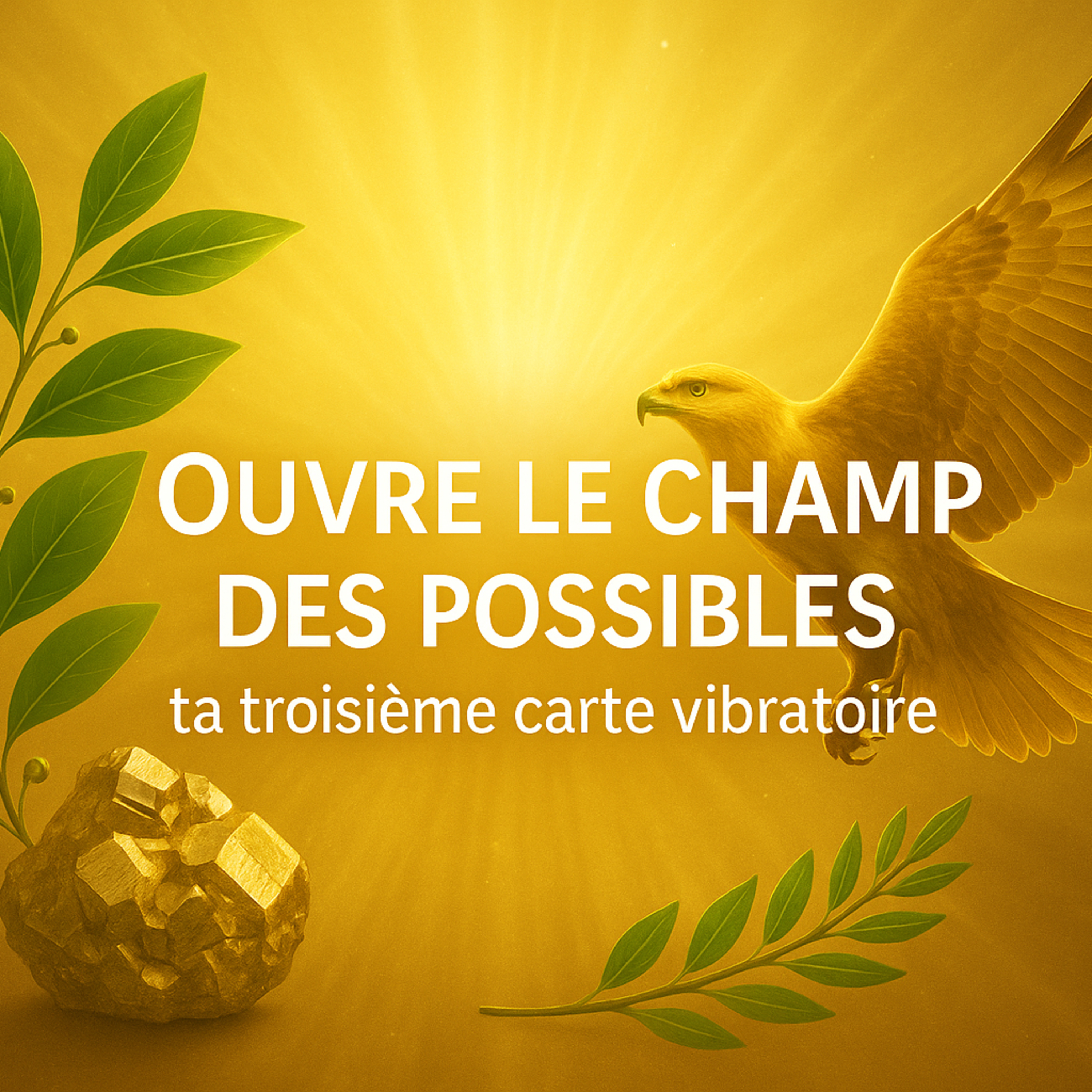 Ouvre le champ des possibles ta troisème carte vibratoire - La clé alchimique episode artwork