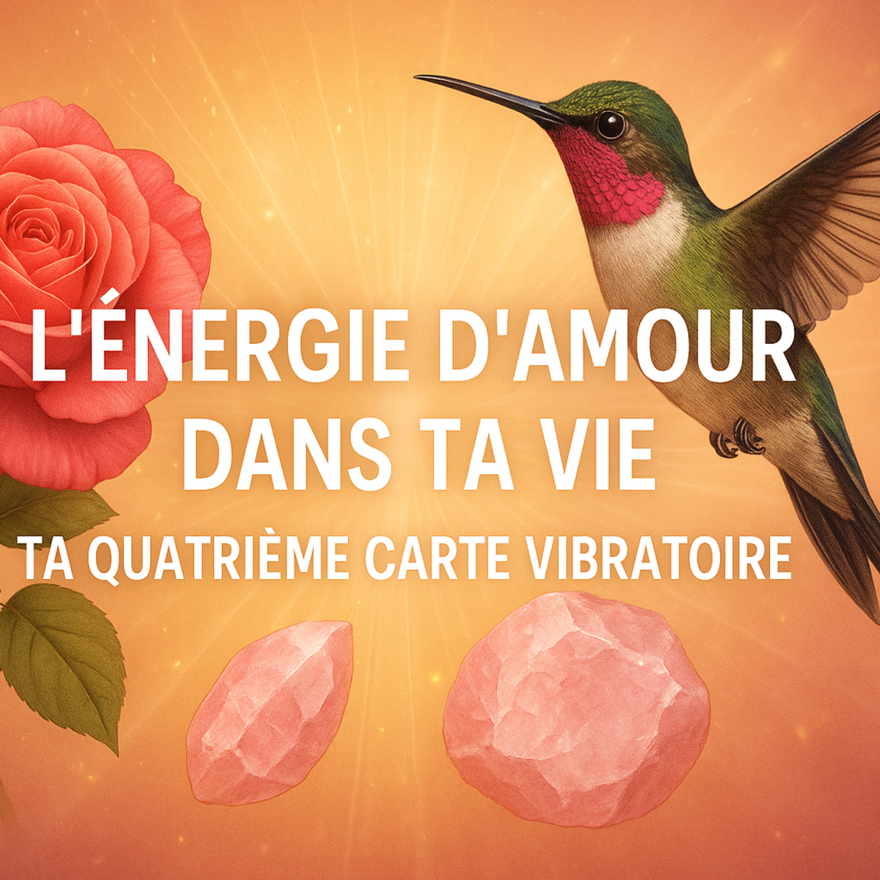 l'énergie d'Amour dans ta vie ta quatrième carte vibratoire - La clé alchimique episode artwork