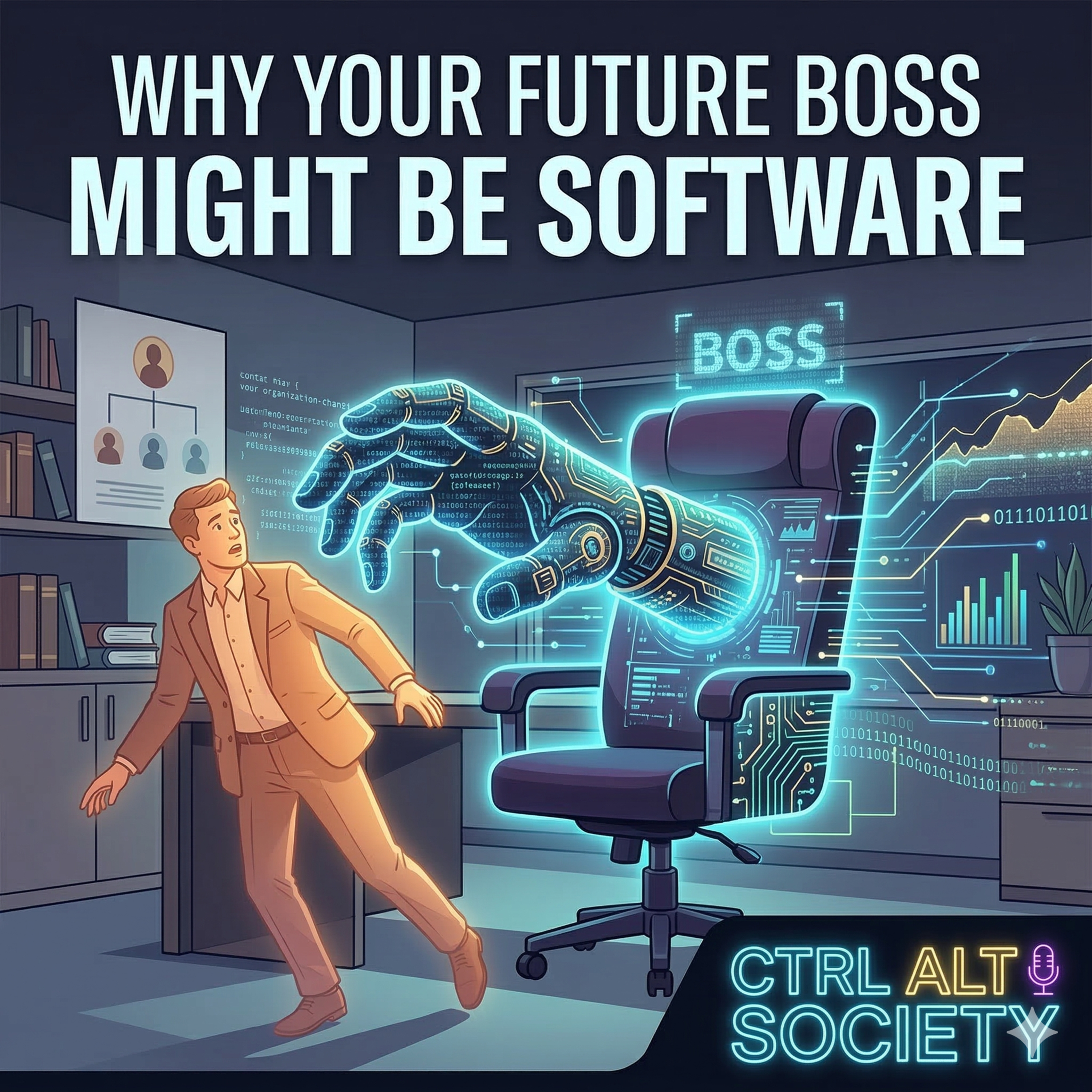 Your Future Boss Might Be Software: Algorithmic management in companies like Uber, Amazon, and warehouses episode artwork